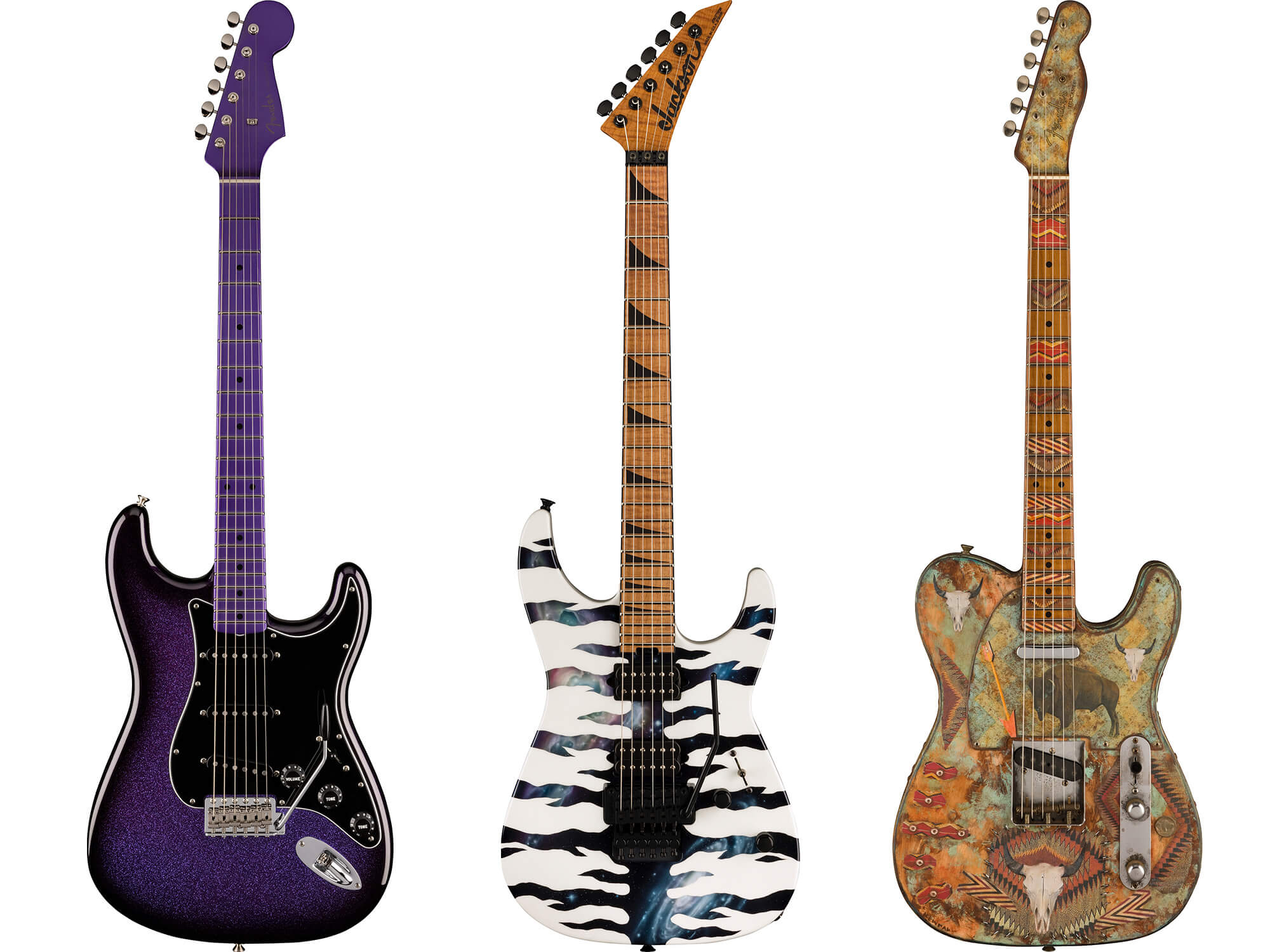 New models from Fender and Jackson