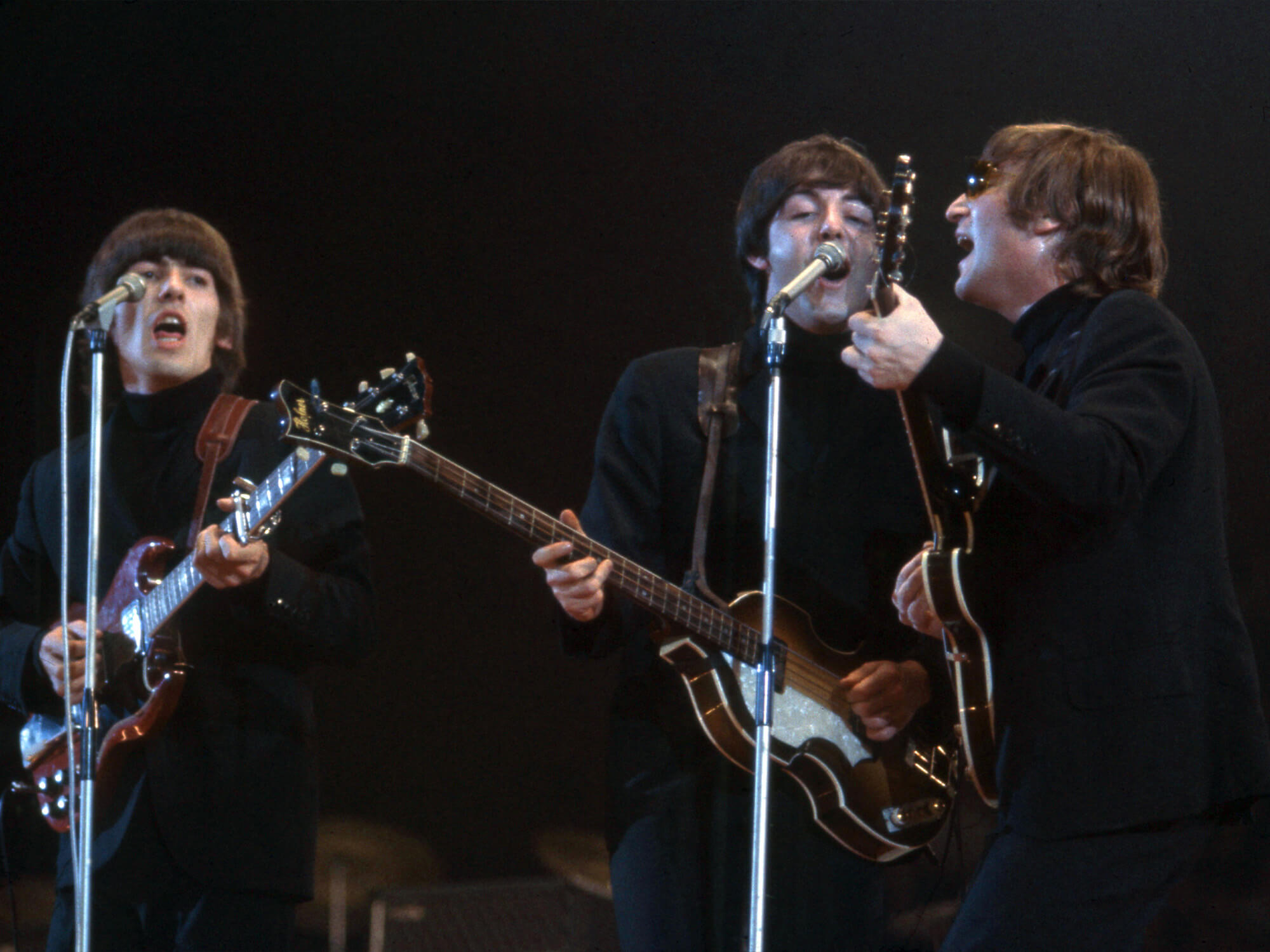 Beatles onstage