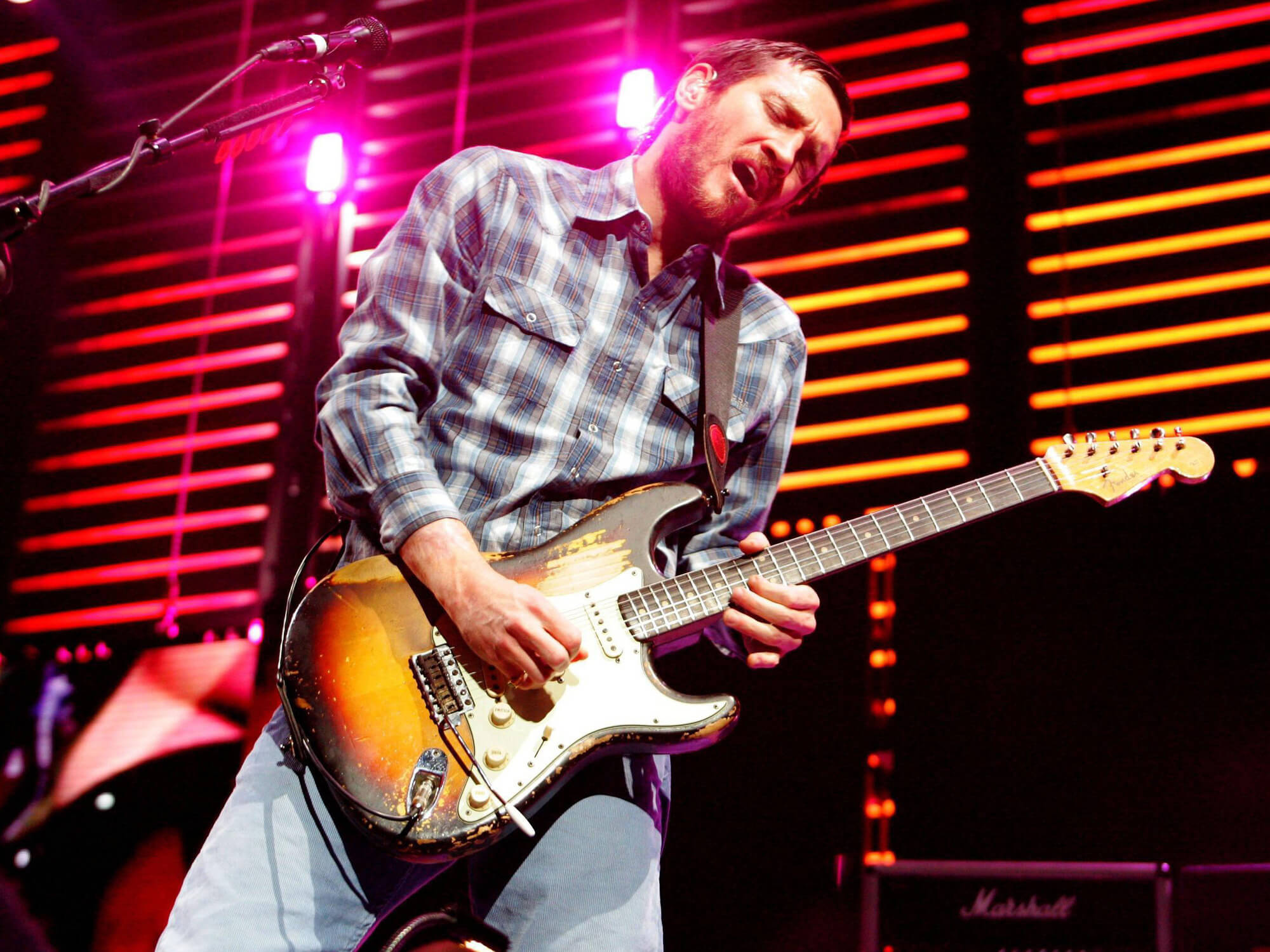 John Frusciante of Red Hot Chili Peppers Live