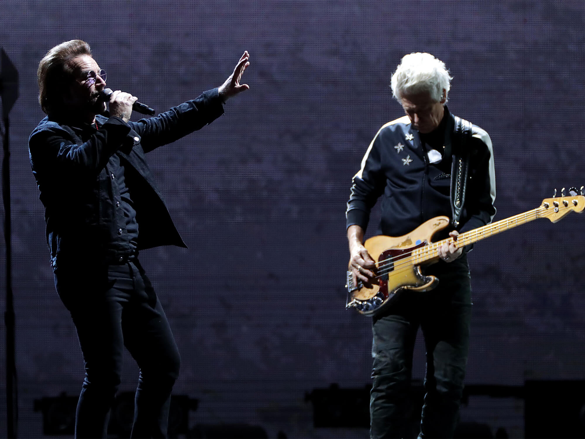 Bono with U2