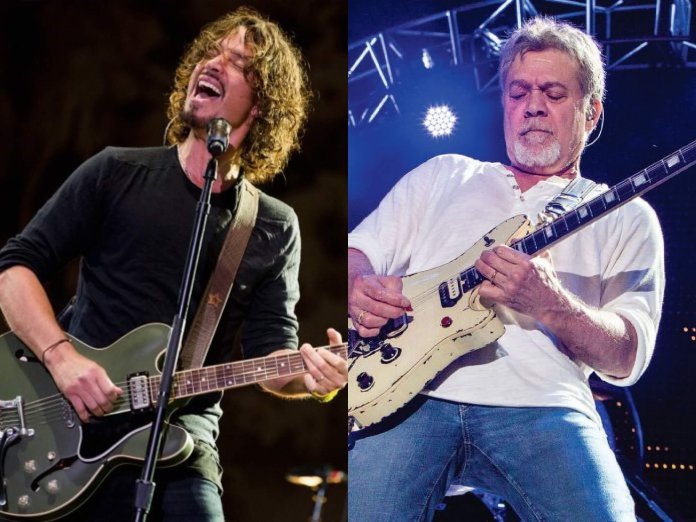 Chris Cornell and Eddie Van Halen