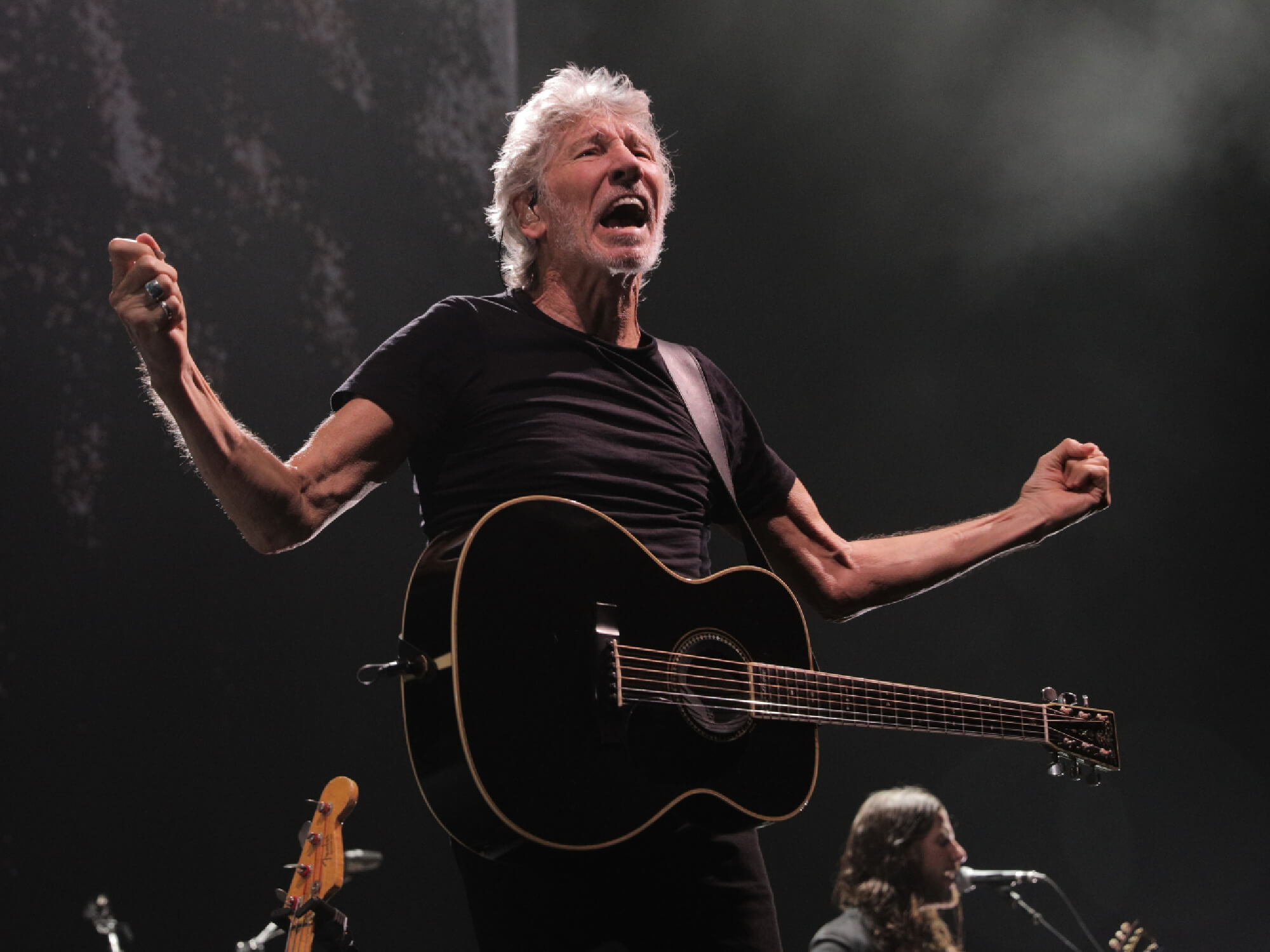 Roger Waters performs in Moscow, 2018