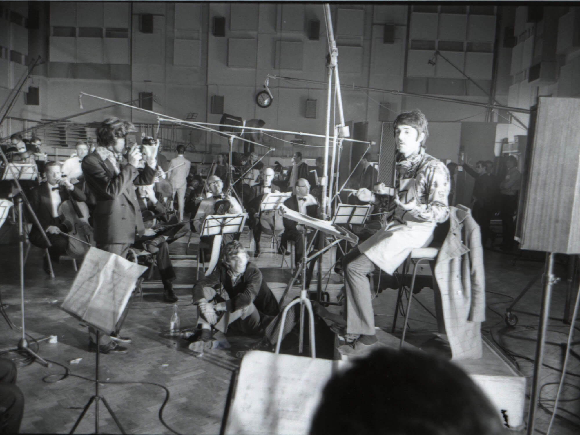 Paul McCartney at Abbey Road Studios