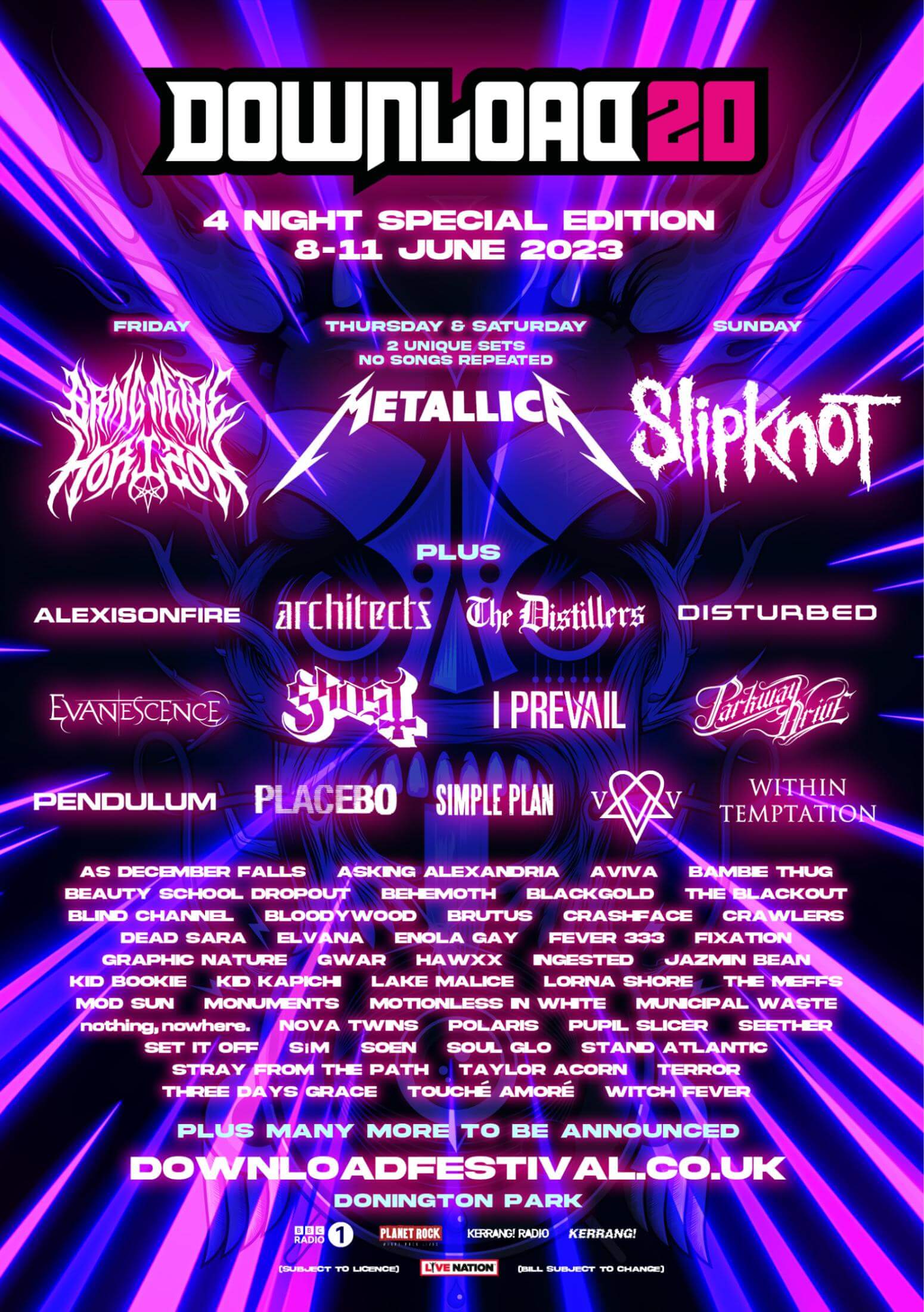 Download Festival 2023 poster