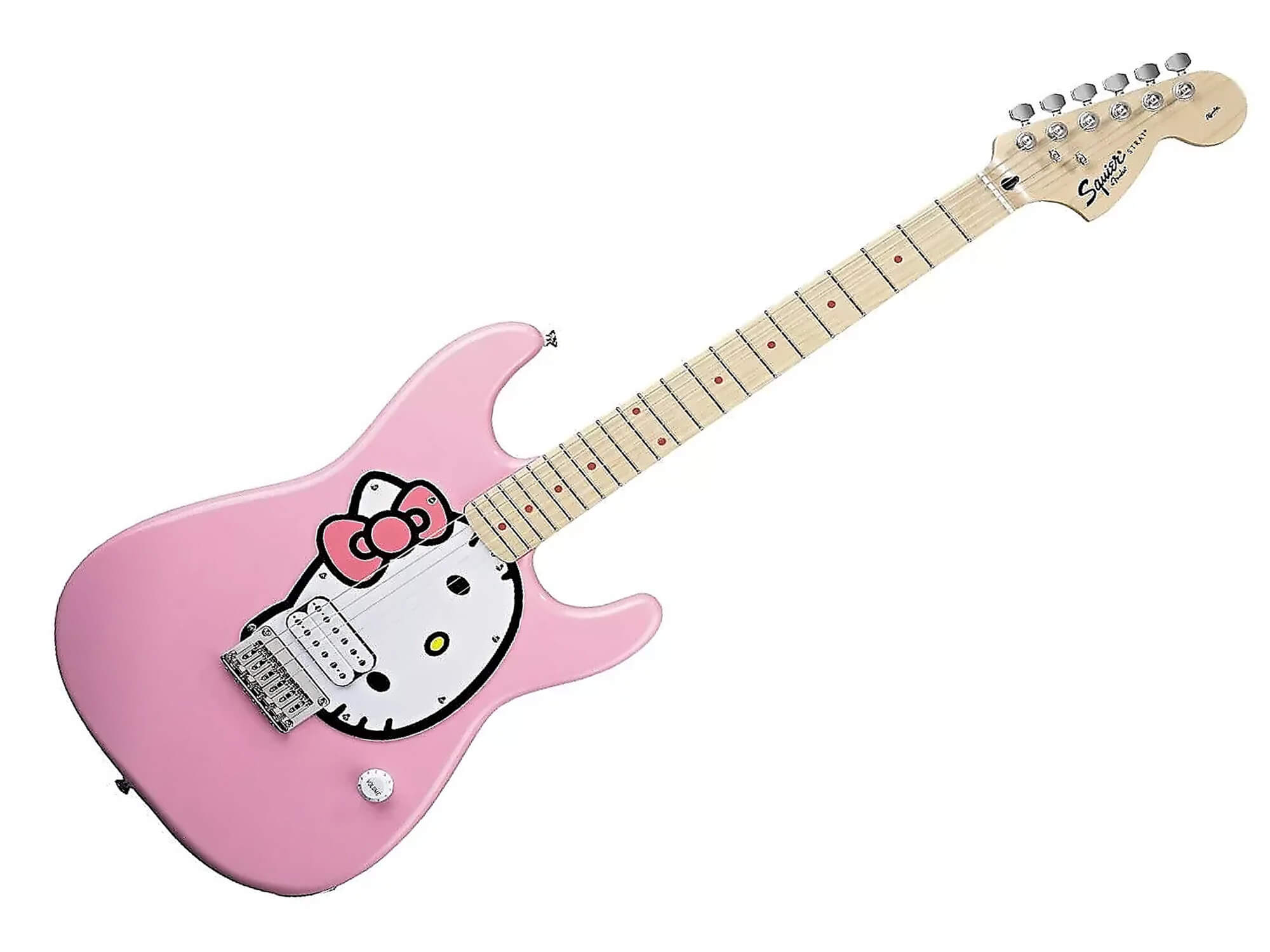Hello Kitty Stratocaster