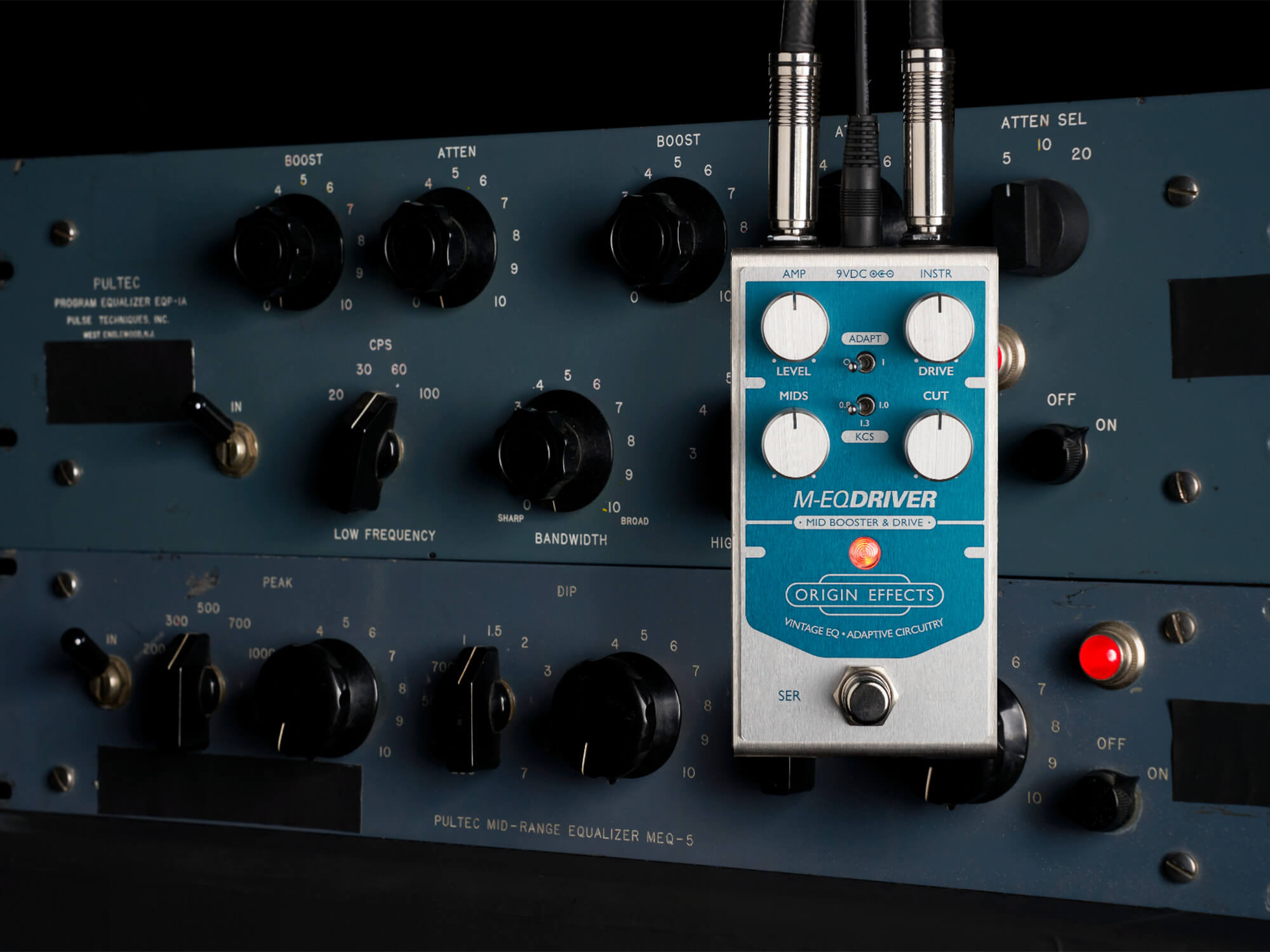 Origin Effects launched M-EQ DRIVER based on 1950s Pultec EQ