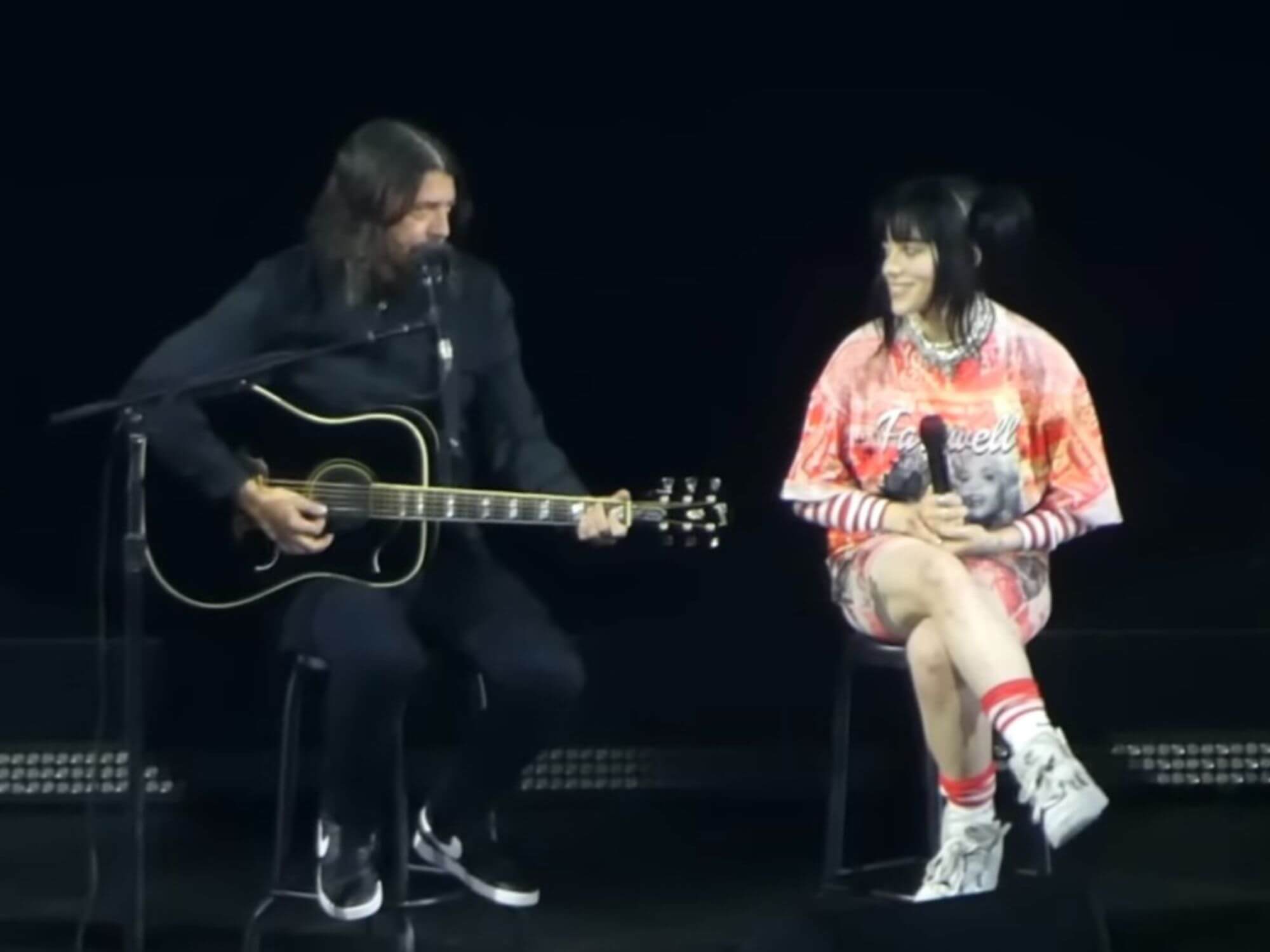 Billie Eilish collaboration with Dave Grohl