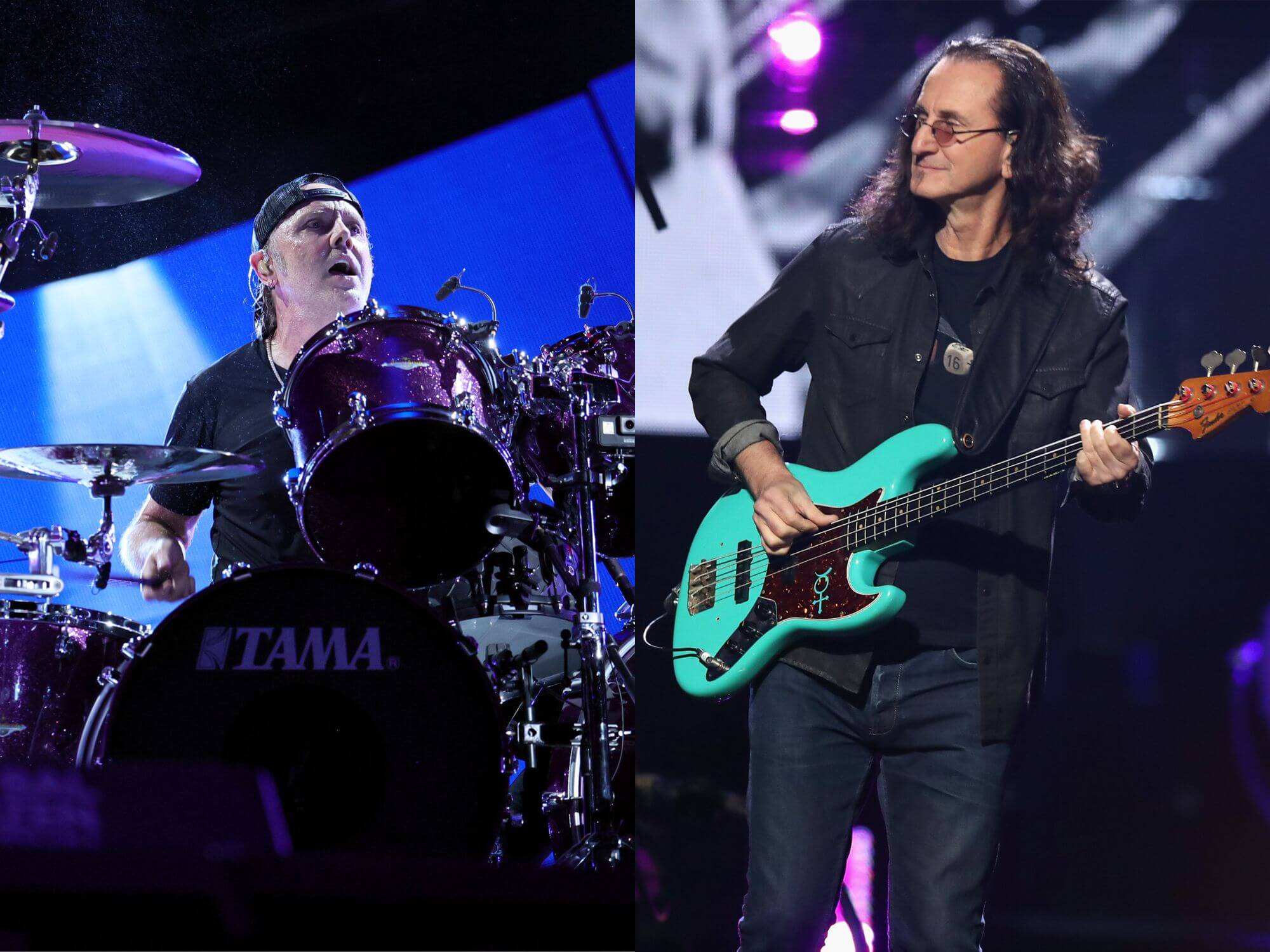 Lars Ulrich on Rush and performing with Geddy Lee