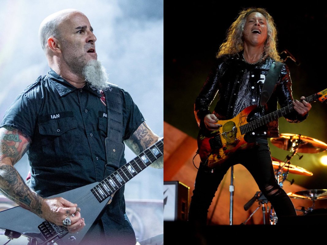Scott Ian says Kirk Hammett is the “most underrated” rhythm player