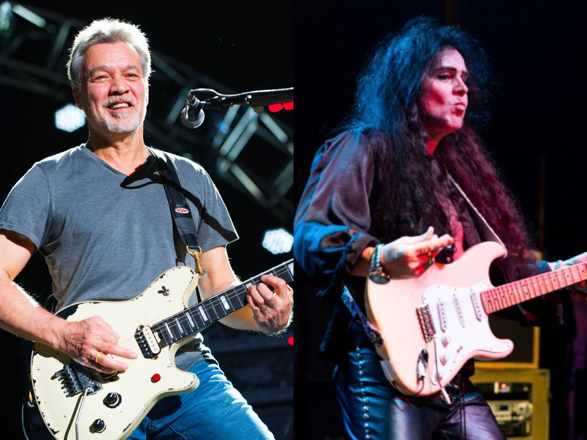 Eddie Van Halen and Yngwie Malmsteen