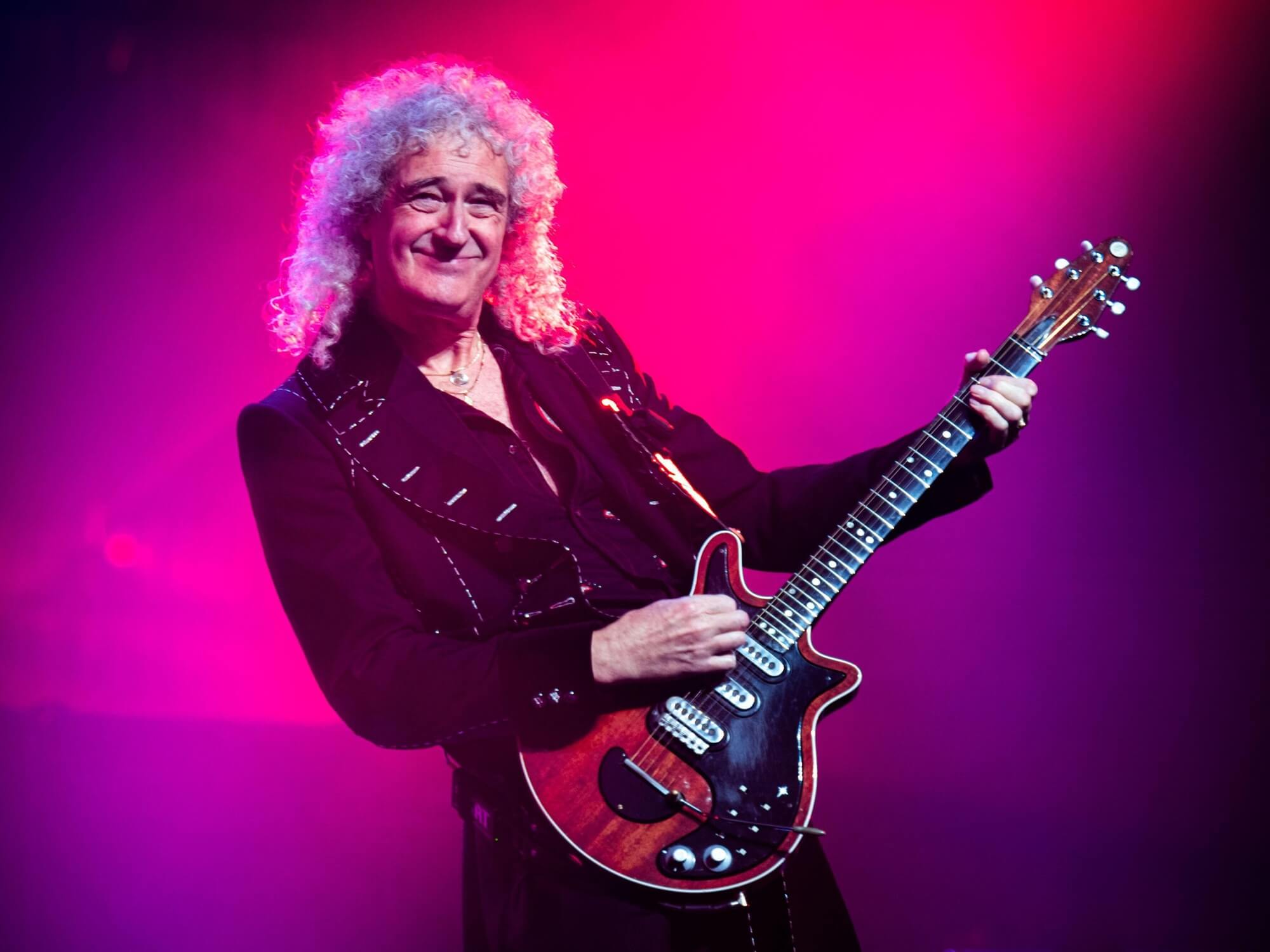 Brian May and his Red Special Guitar