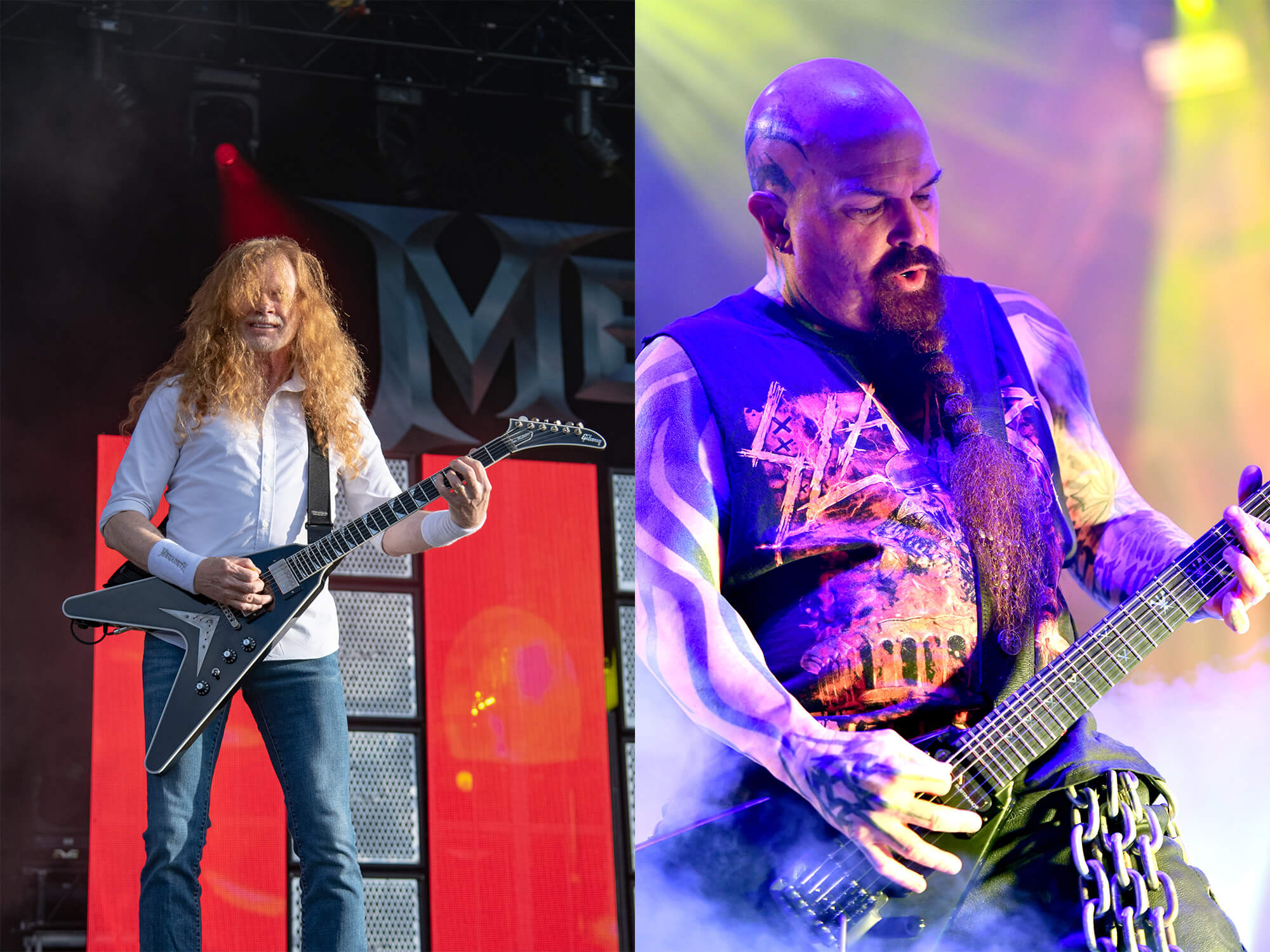 Dave Mustaine and Kerry King