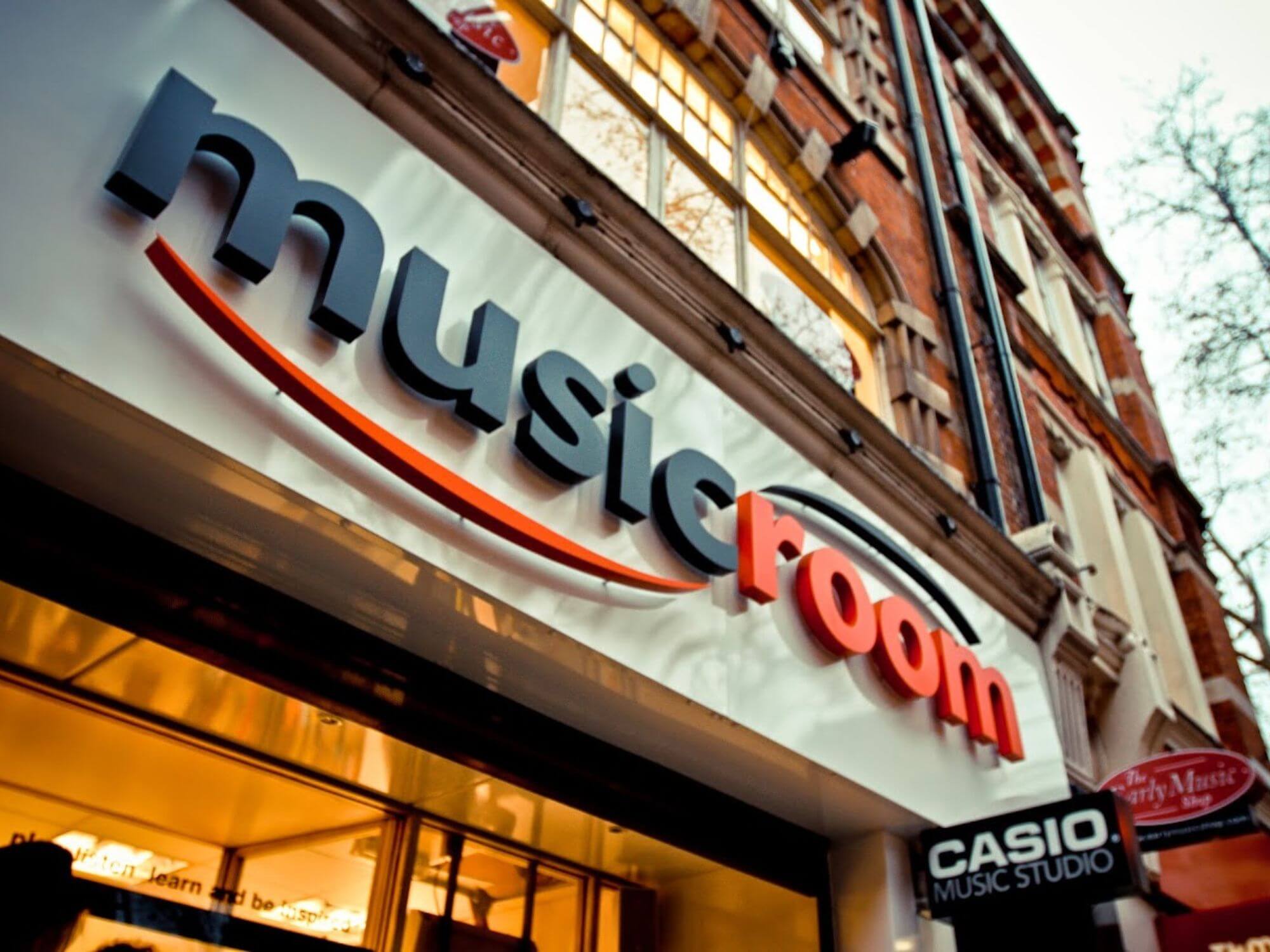 Musicroom Denmark Street, London