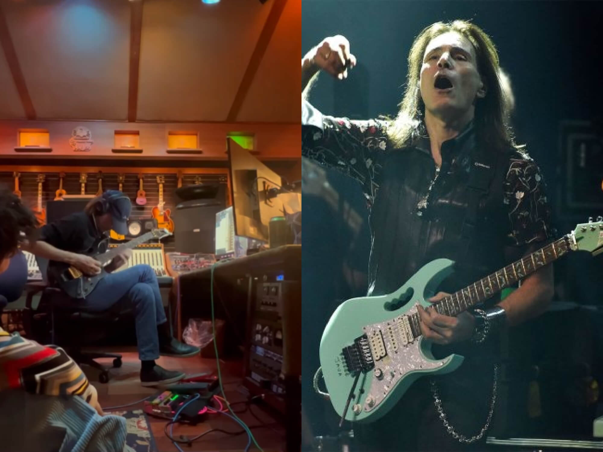 Jacob Collier and Steve Vai