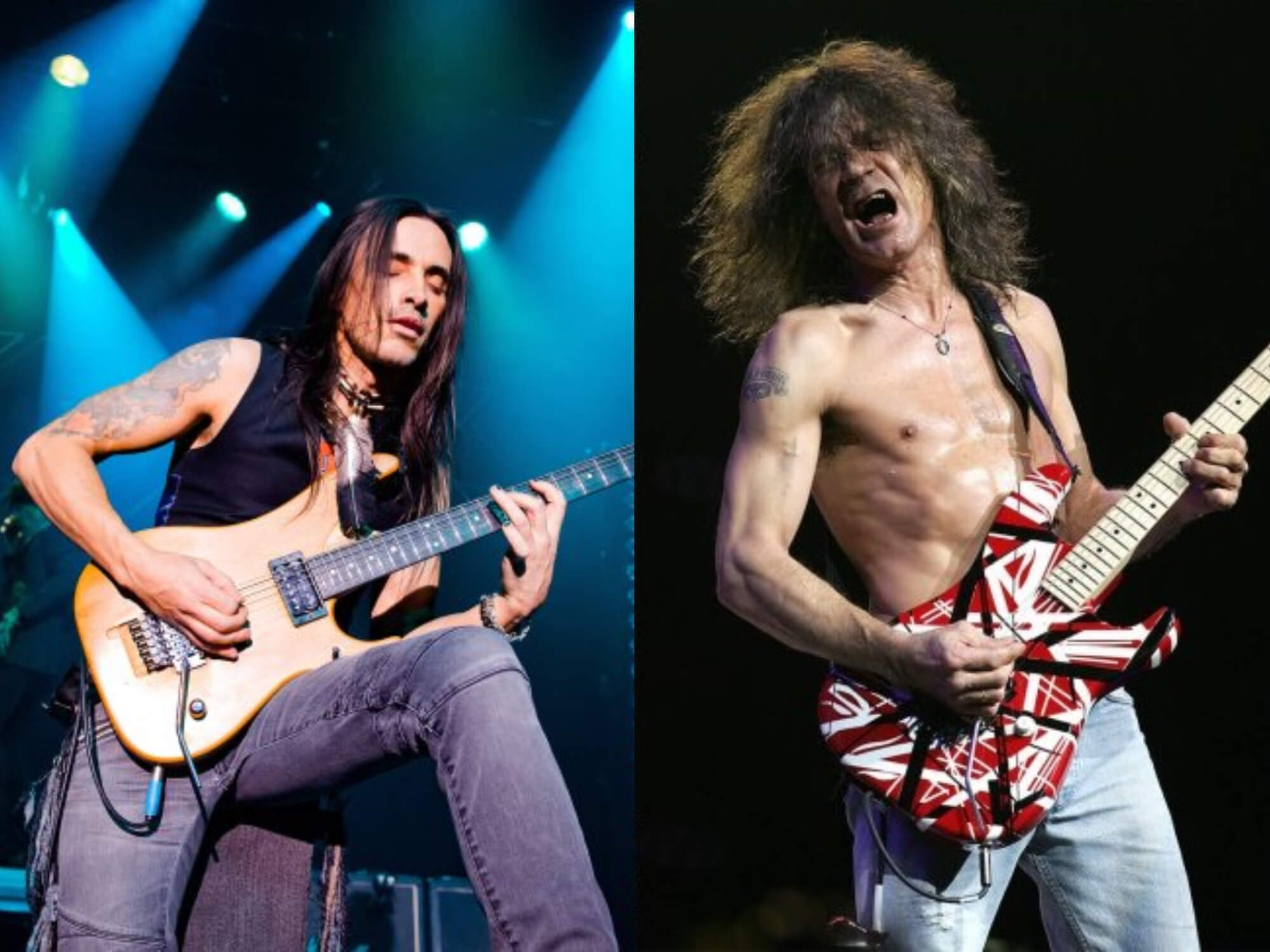 Nuno Bettencourt and Eddie Van Halen