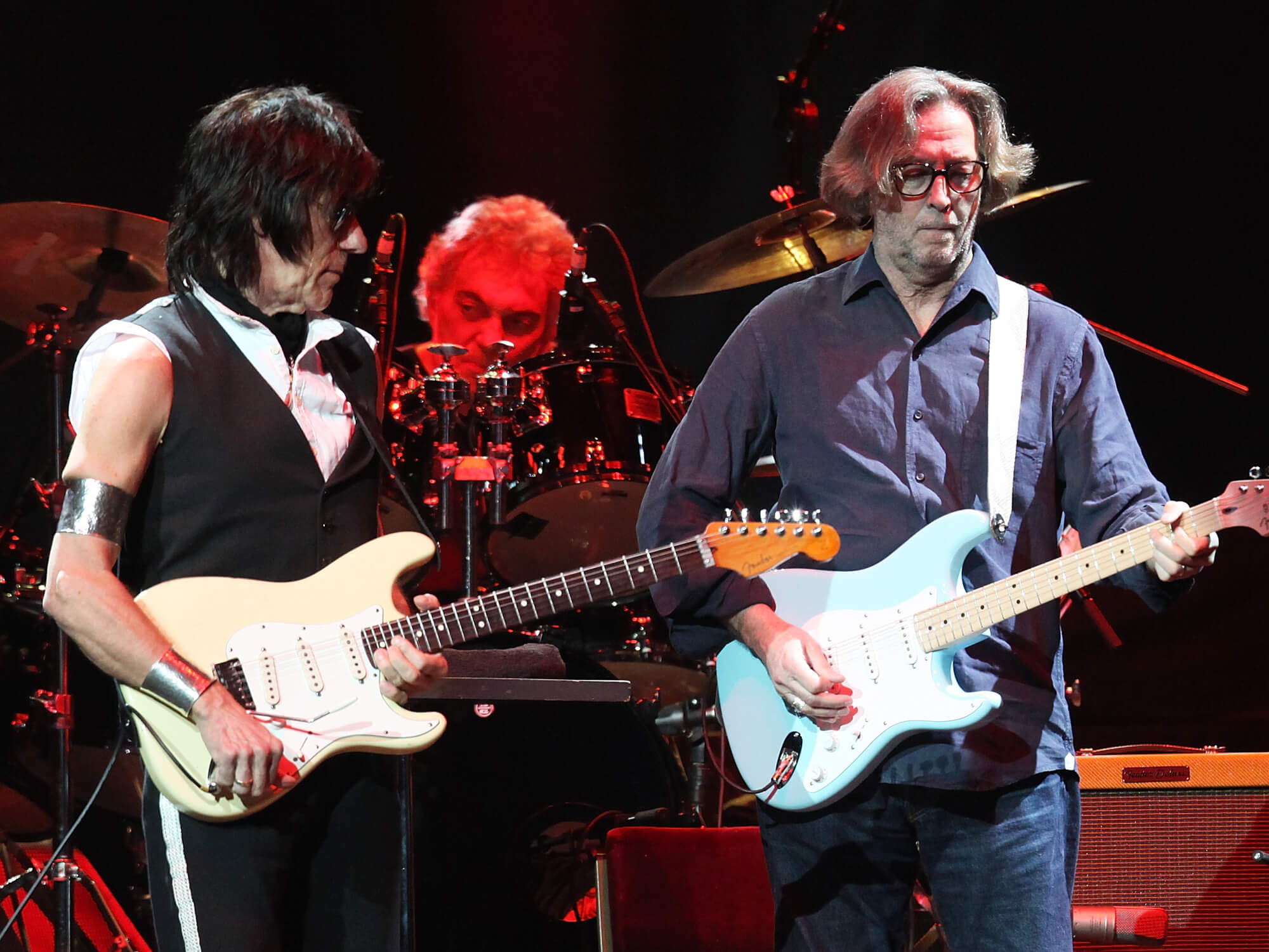 Jeff Beck and Eric Clapton