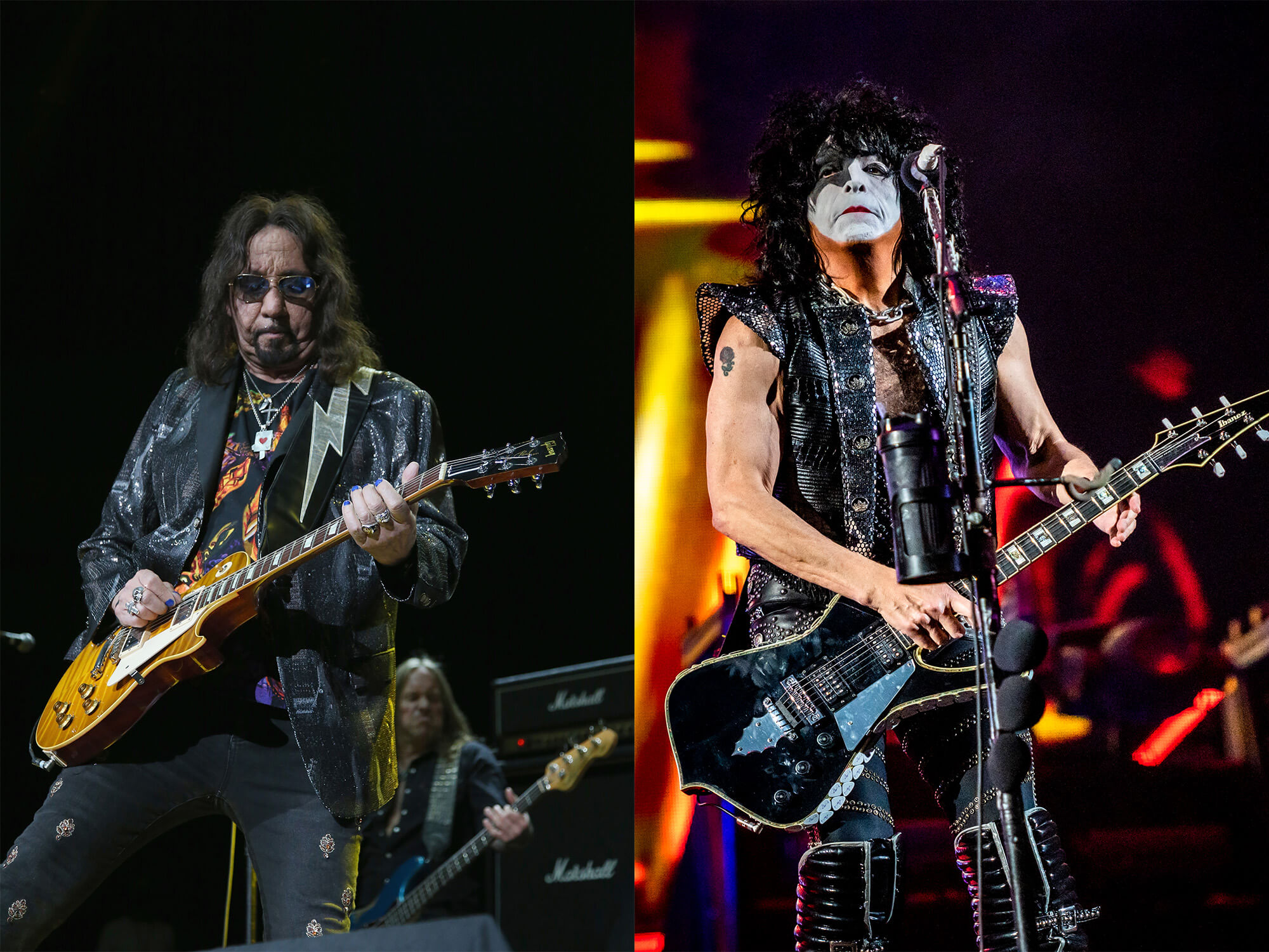 Ace Frehley and Paul Stanley