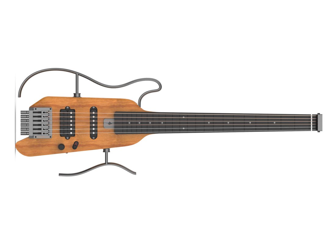 Donner unveil HUSH-X headless guitar at NAMM 2023