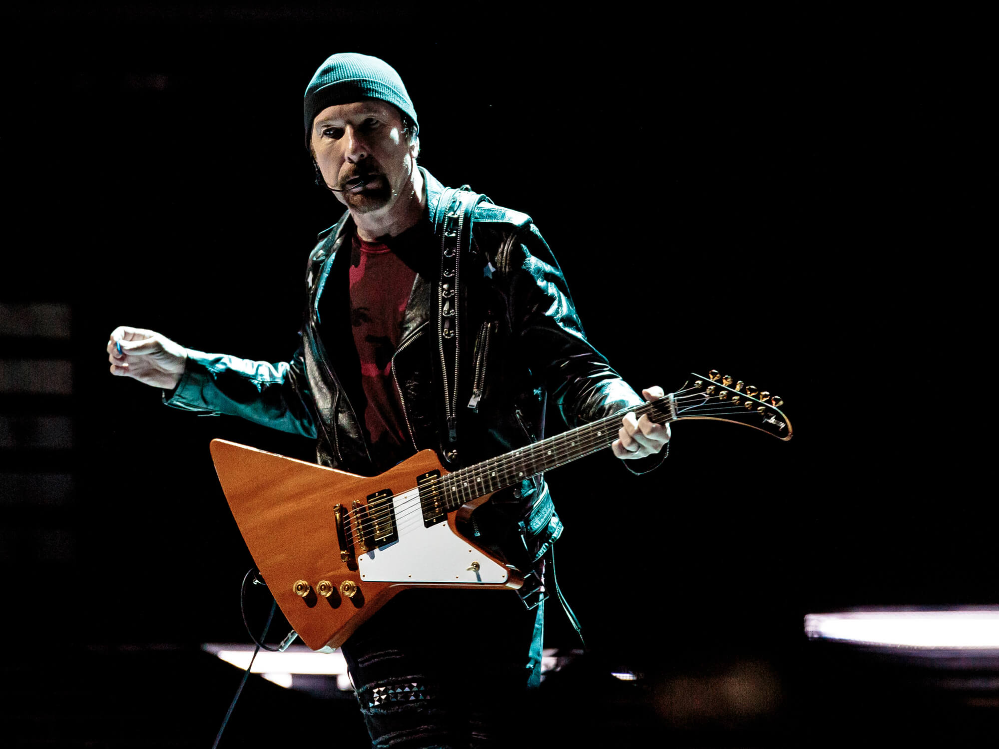 U2 guitarist The Edge