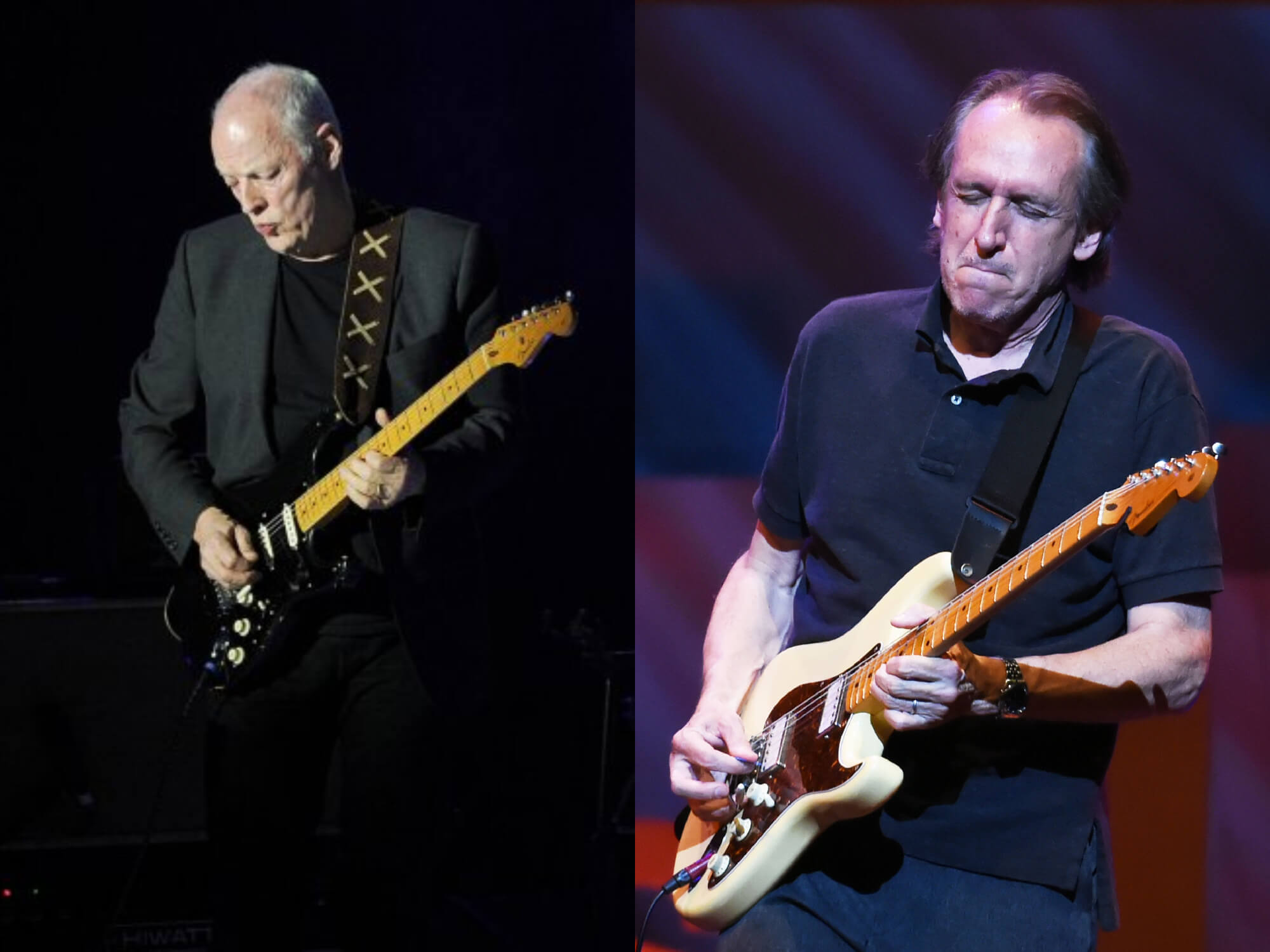David Gilmour and Michael Landau