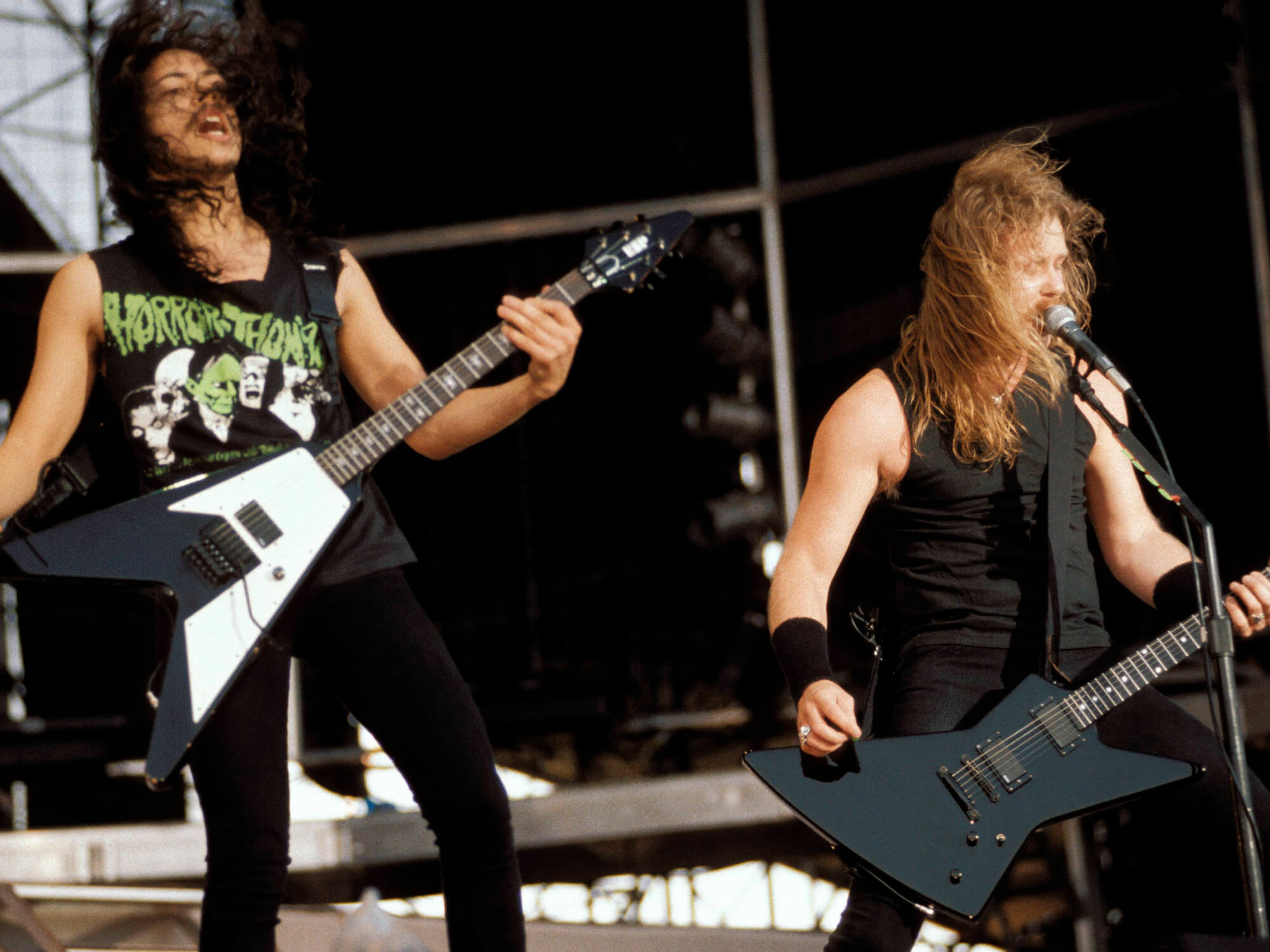 Kirk Hammett James Hetfield Metallica