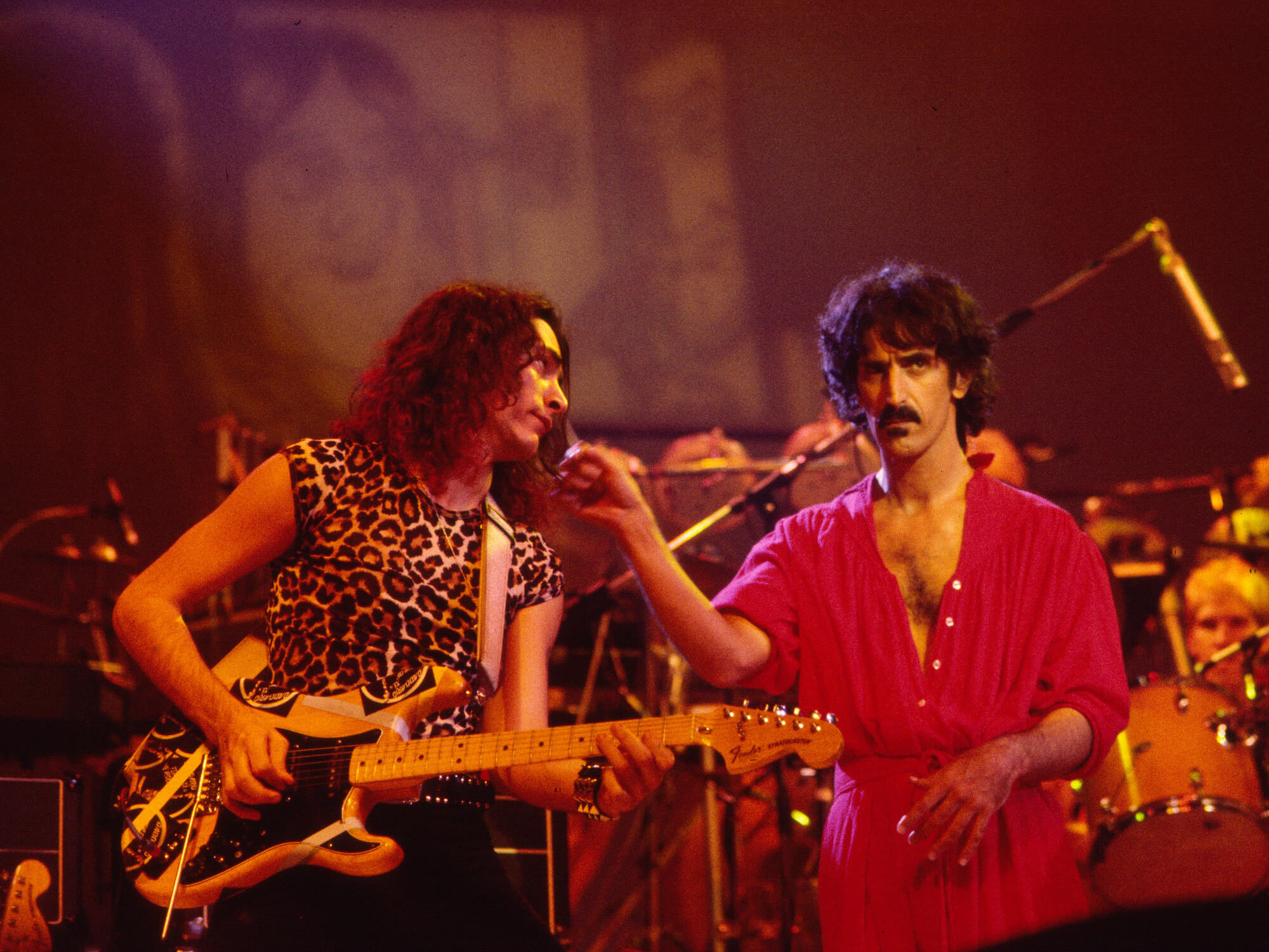 Steve Vai and Frank Zappa