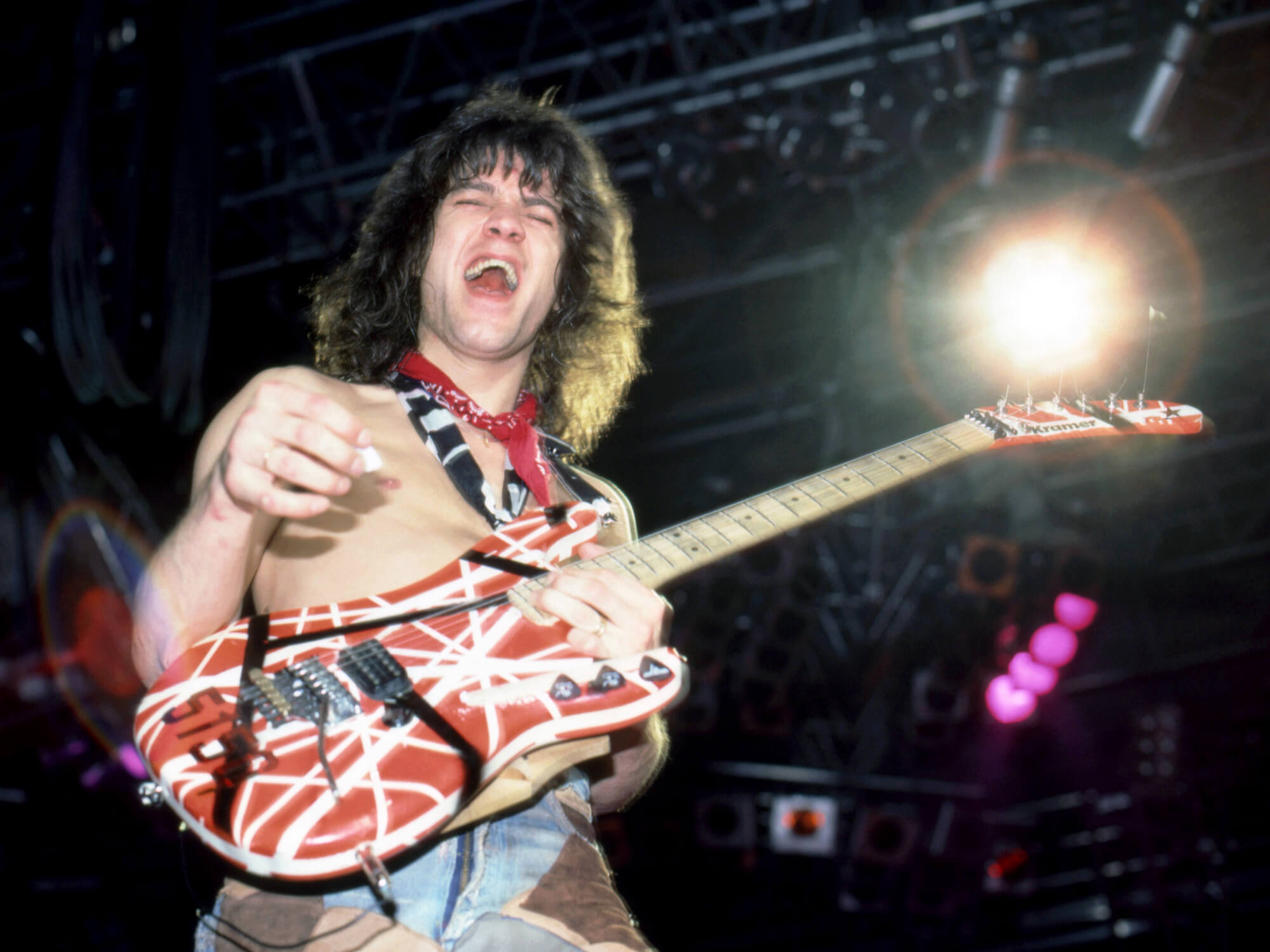 Eddie Van Halen Kramer Frankenstrat