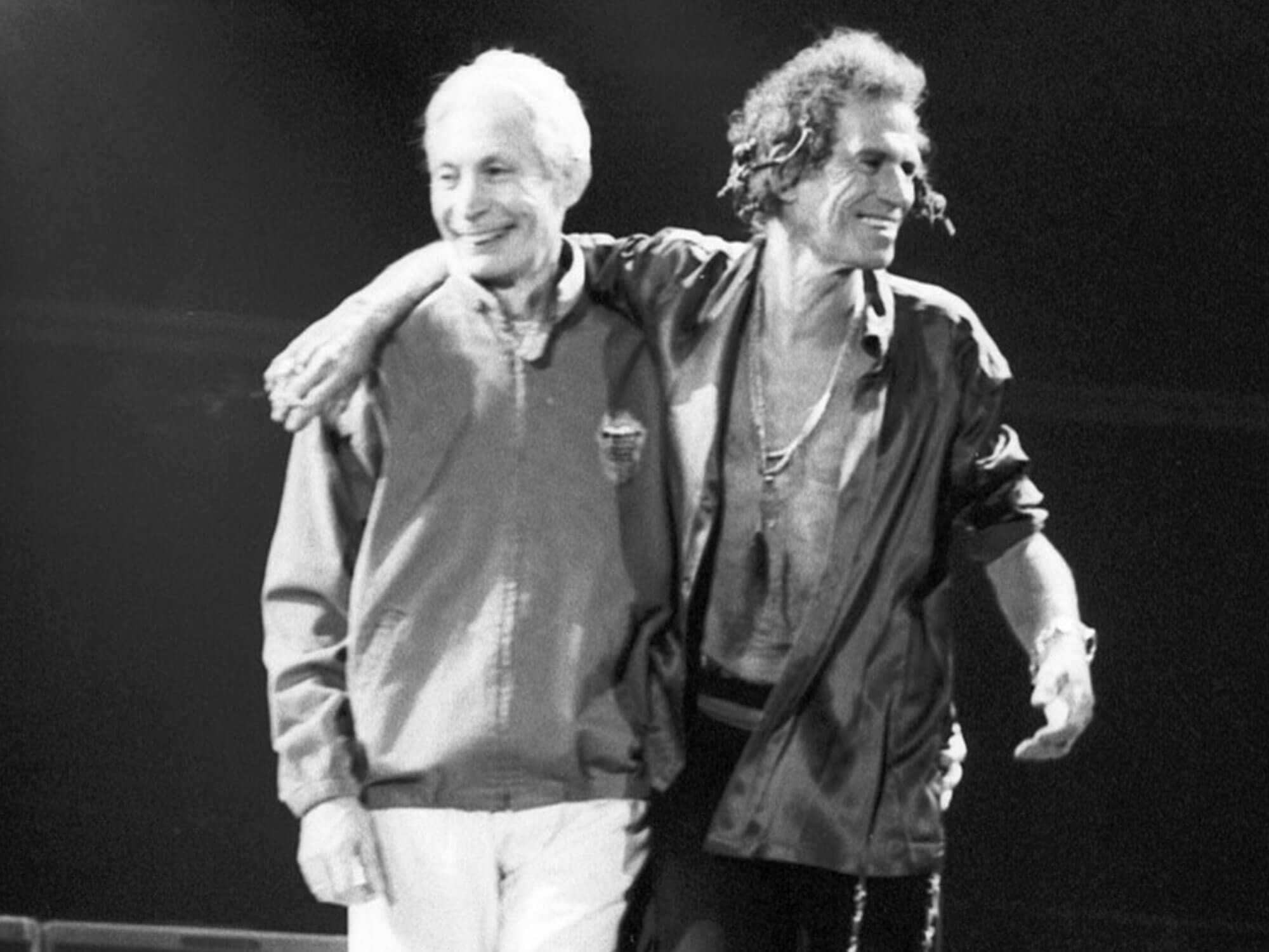 [L-R] Keith Richards and Charlie Watts