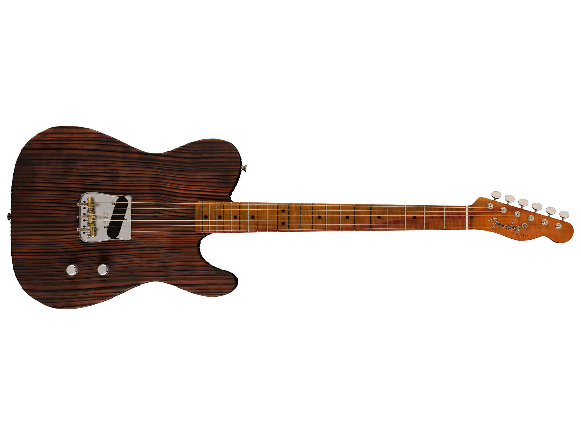 Fender Shou Sugi Ban Redwood Esquire
