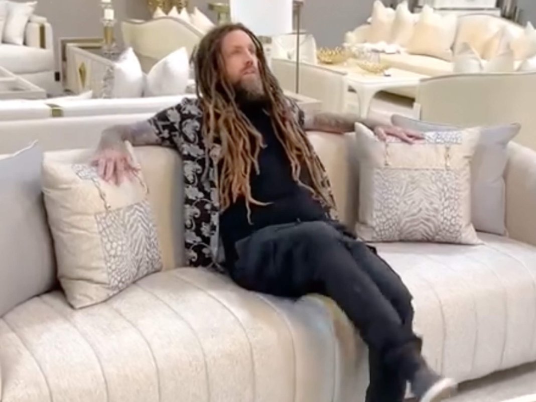 Brian “Head” Welch has randomly done an ad for a furniture store