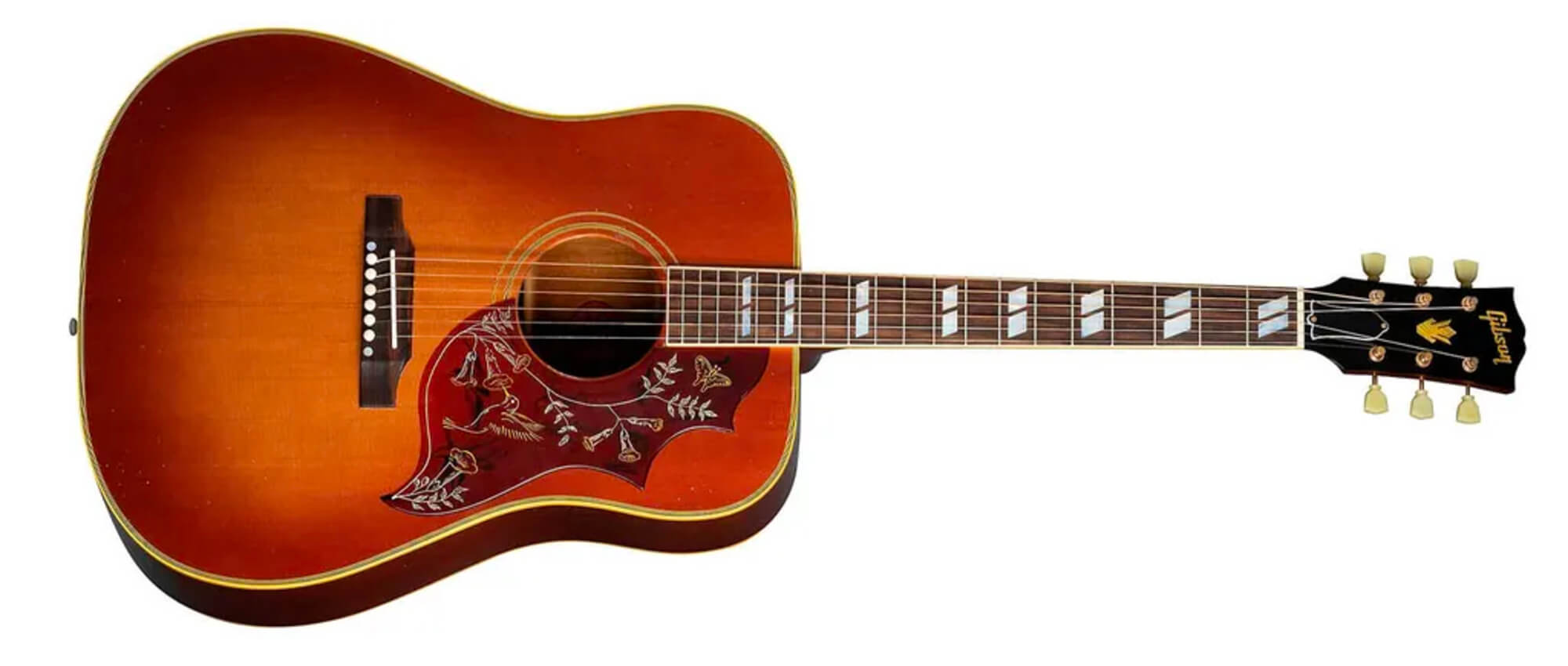 Gibson 1960 Hummingbird Heritage Cherry Sunburst Light Aged