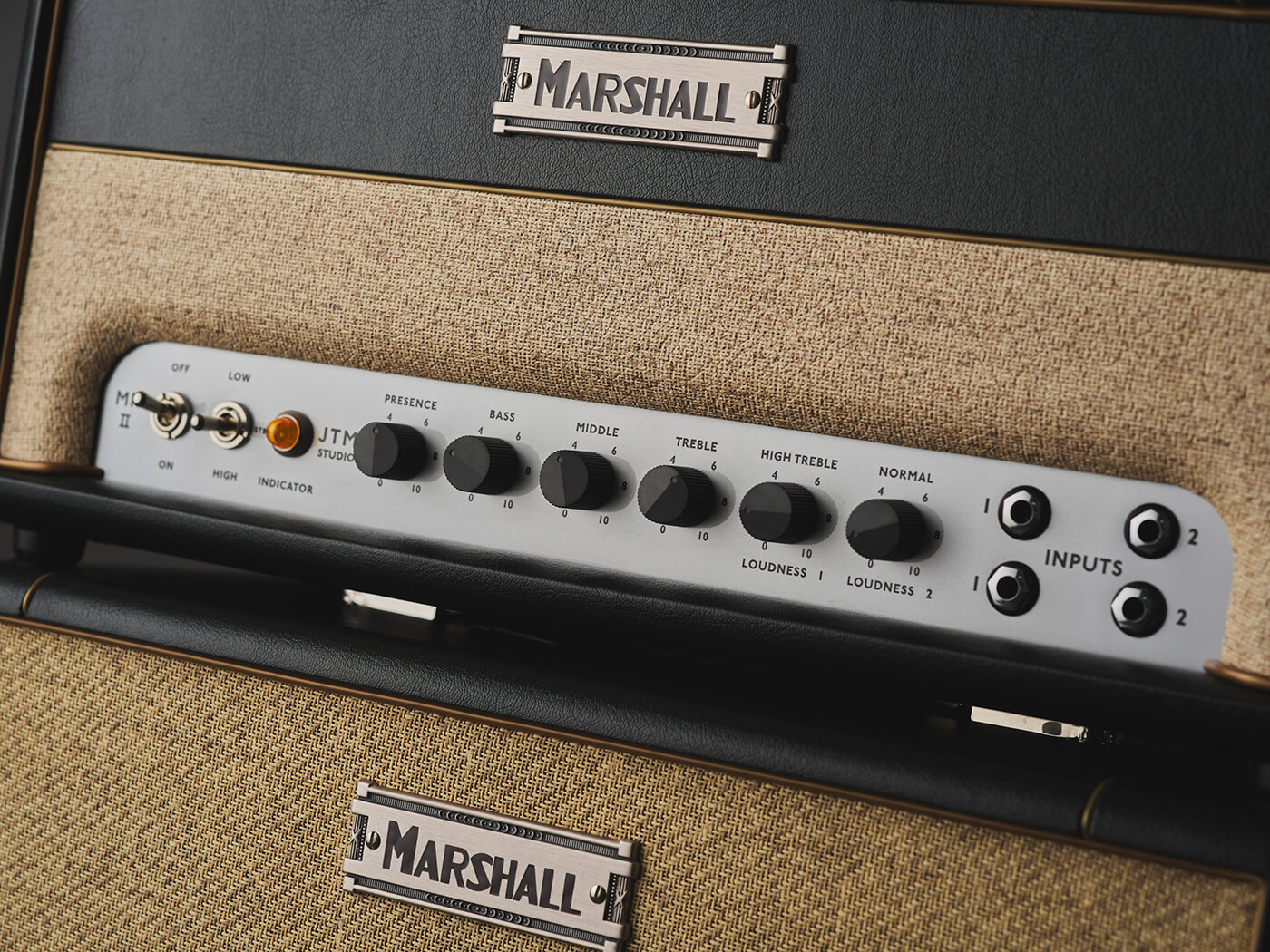 Marshall ST20H JTM Studio control knobs by Adam Gasson