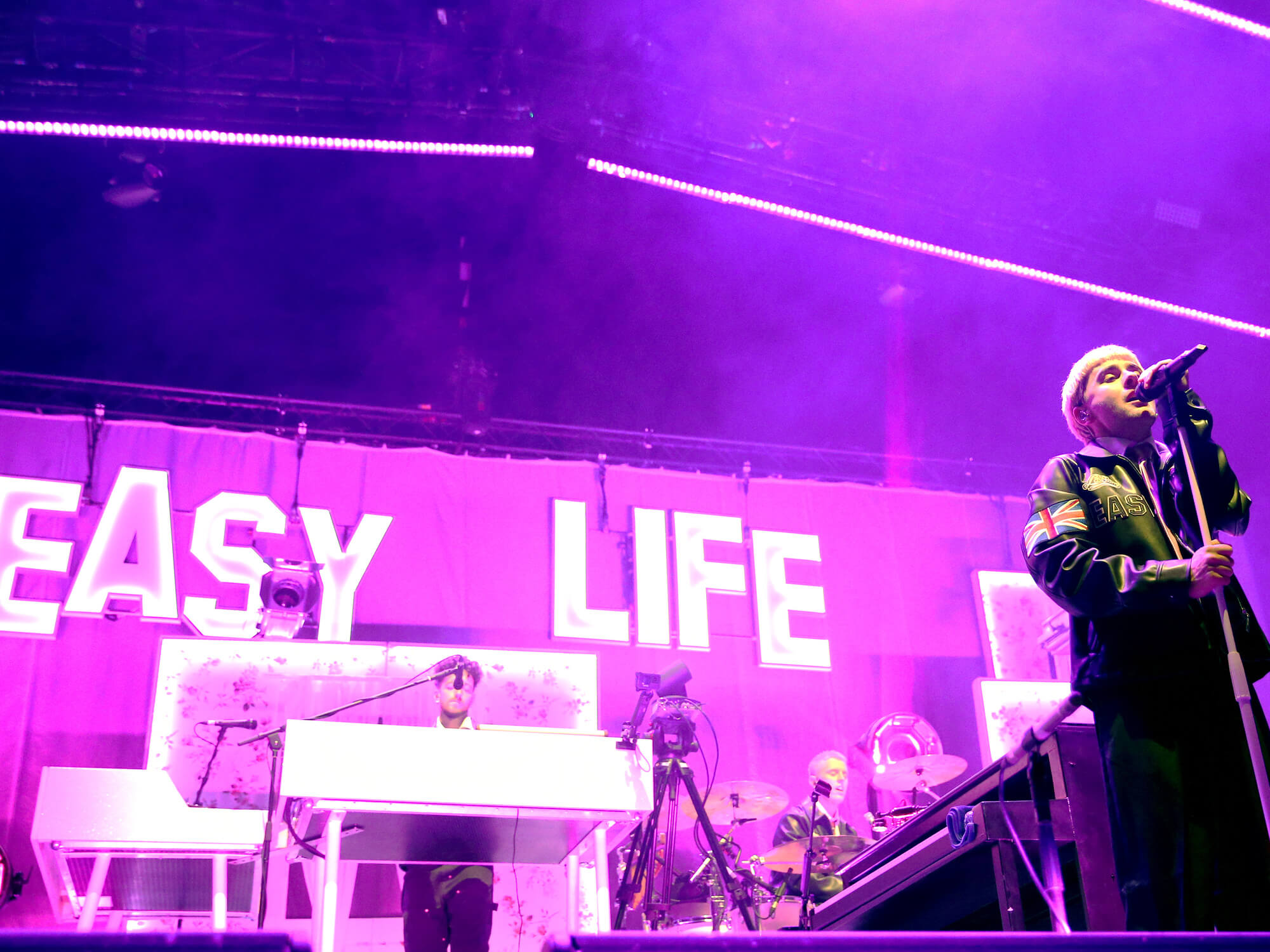 Easy Life performing