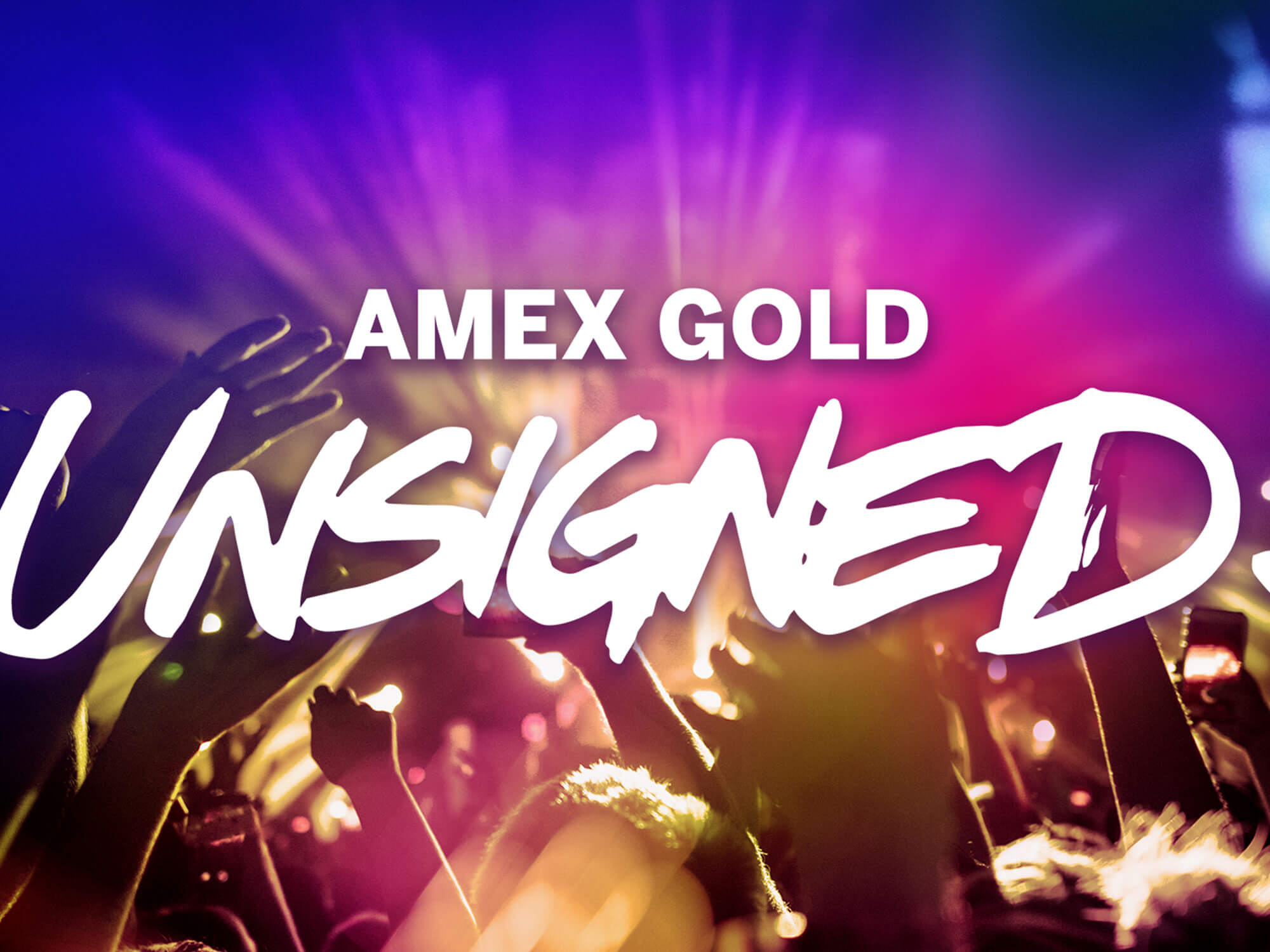 Amex Gold Unsigned