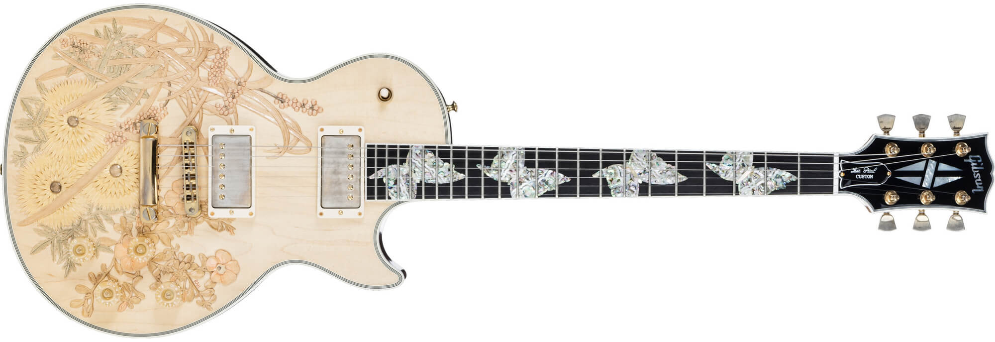 2019 Gibson "Flower Power" Master Artisan Collection Les Paul 