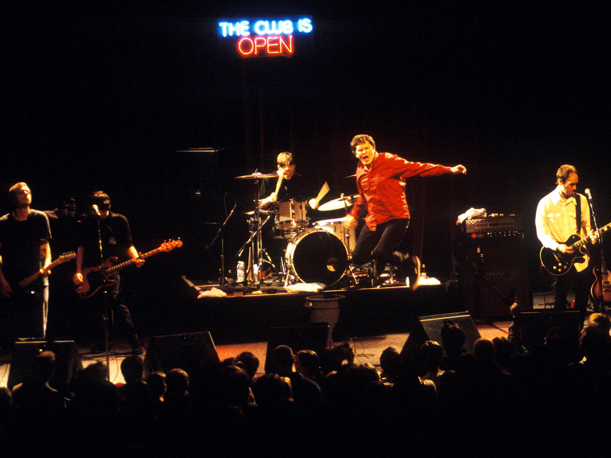 Guided By Voices performing live onstage, photo by Anthony Pidgeon/Redferns via Getty Images
