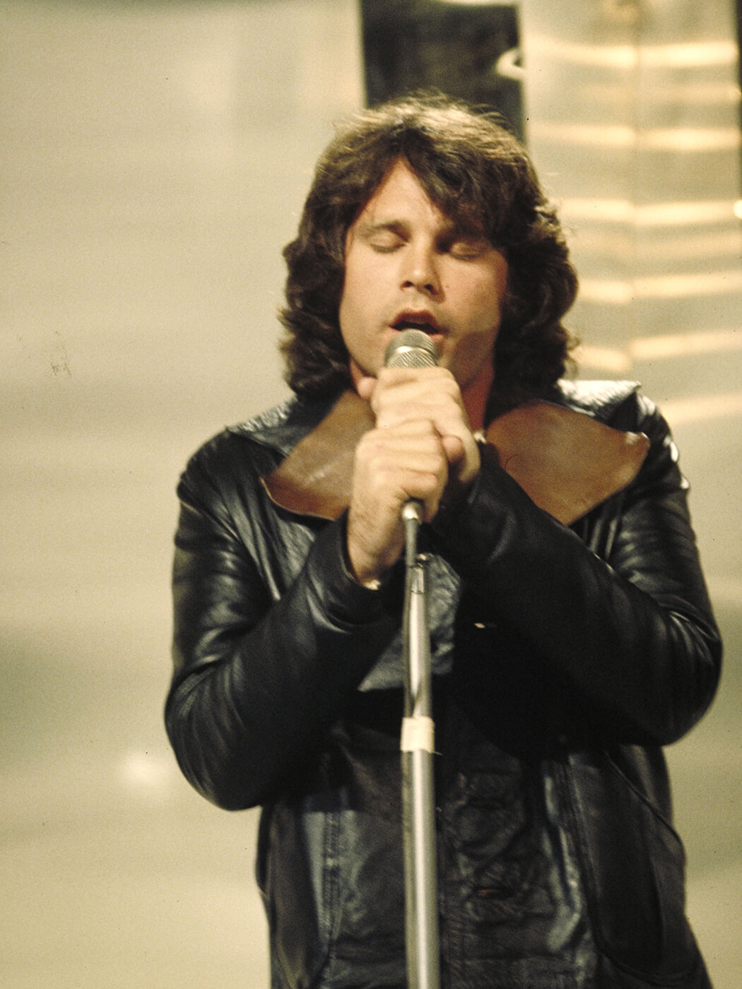 Jim Morrison of The Doors performing in 1968, photo by Chris Walter/WireImage via Getty Images