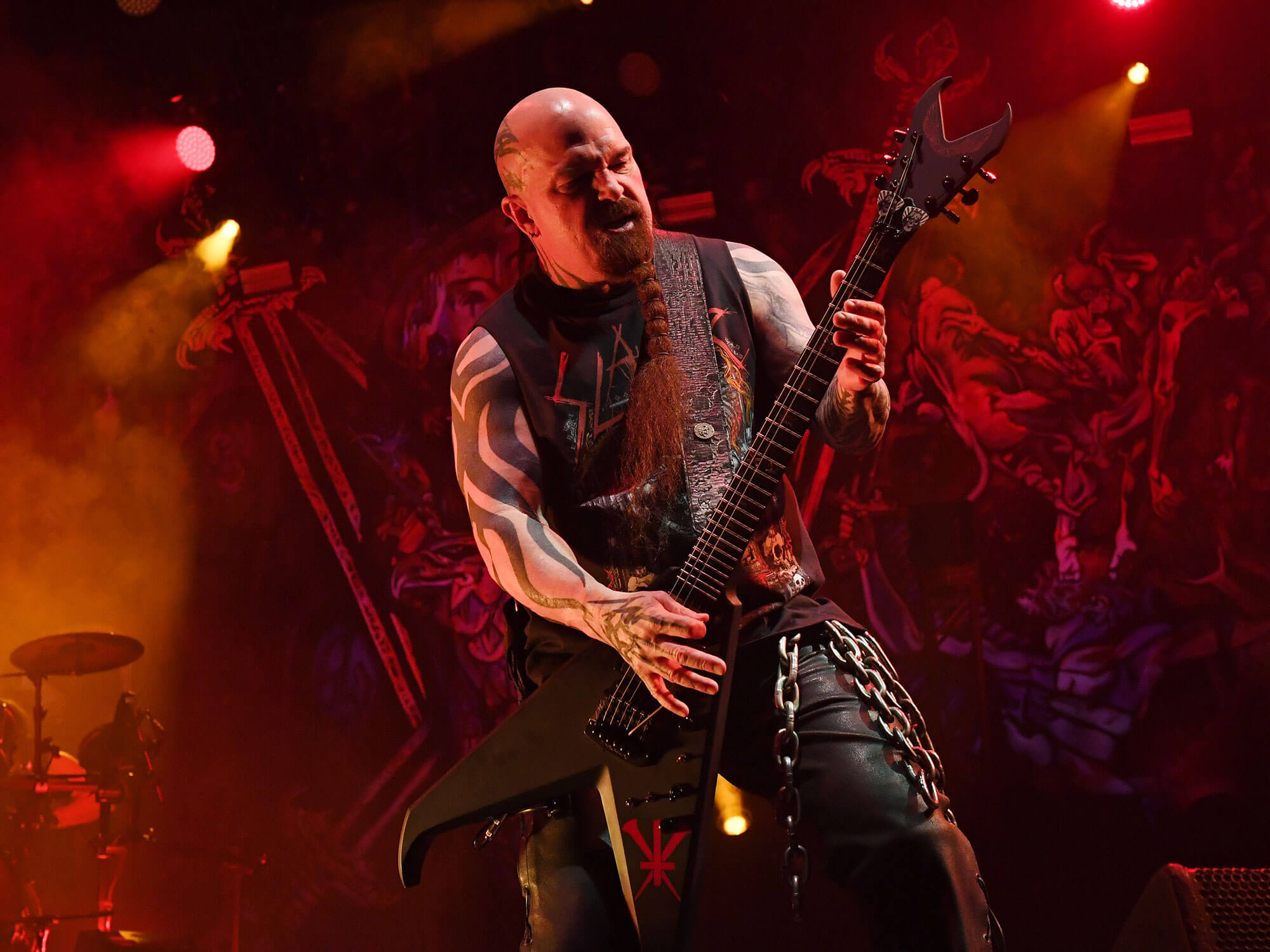 Kerry King performing live