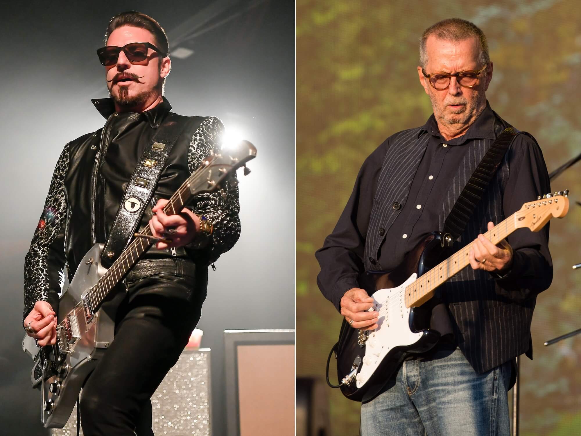 Scott Holiday of Rival Sons and Eric Clapton