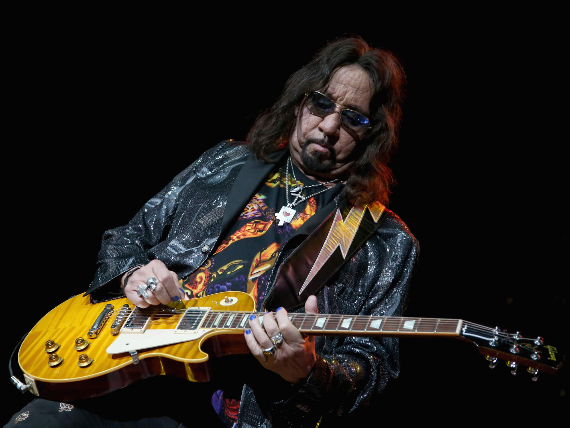 Ace Frehley performs