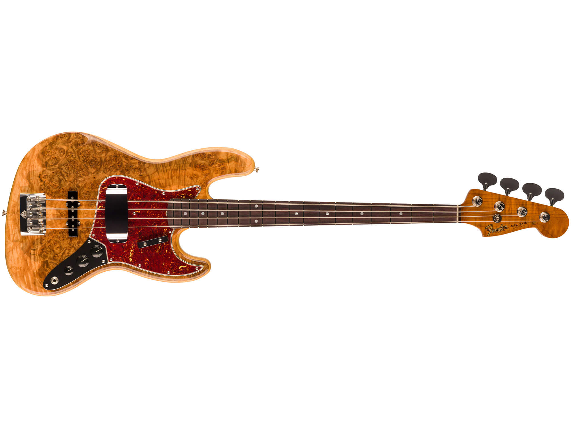 Fender Custom Shop Artisan Maple Burl Jazz Bass