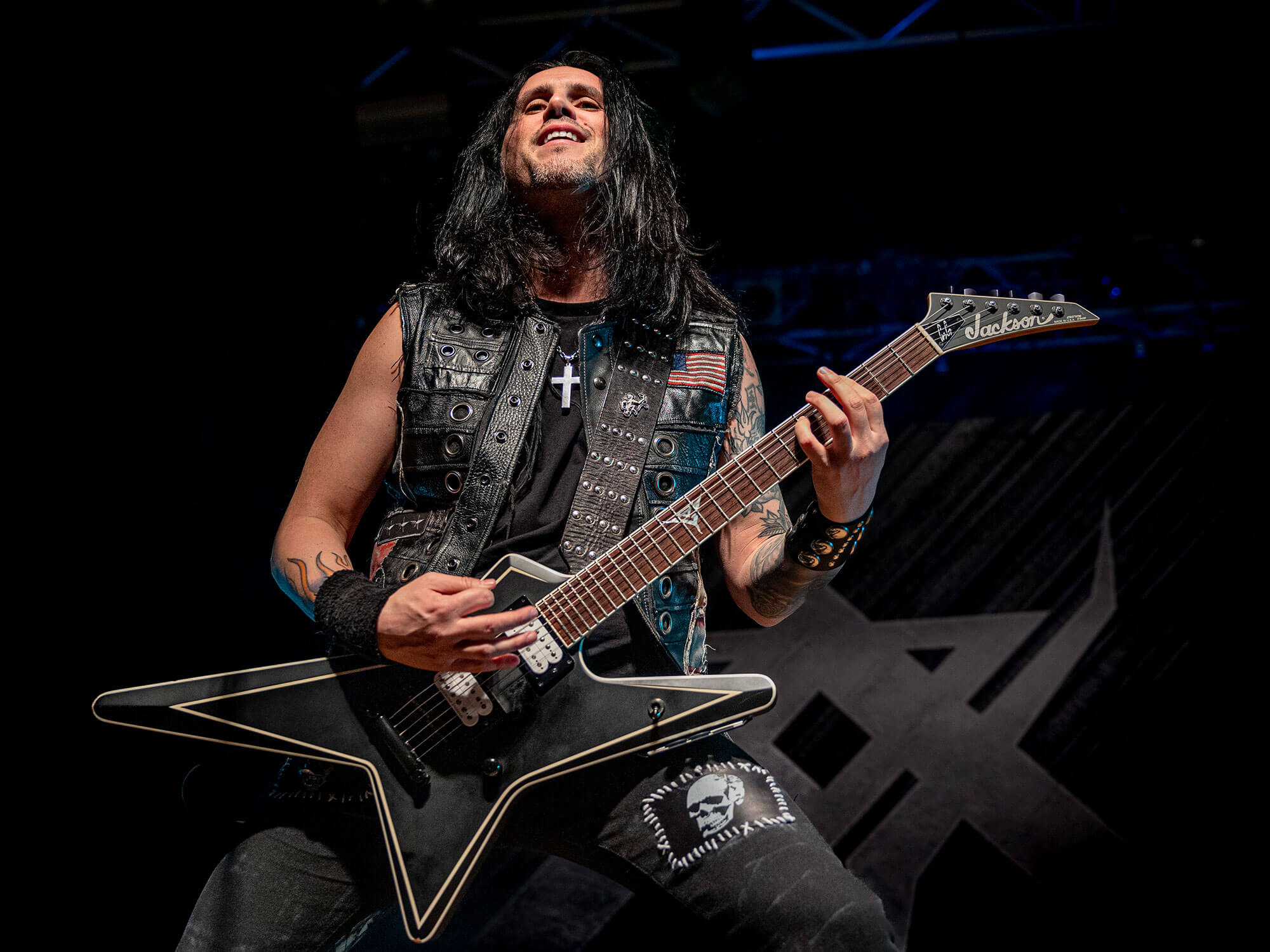 Gus G performing live