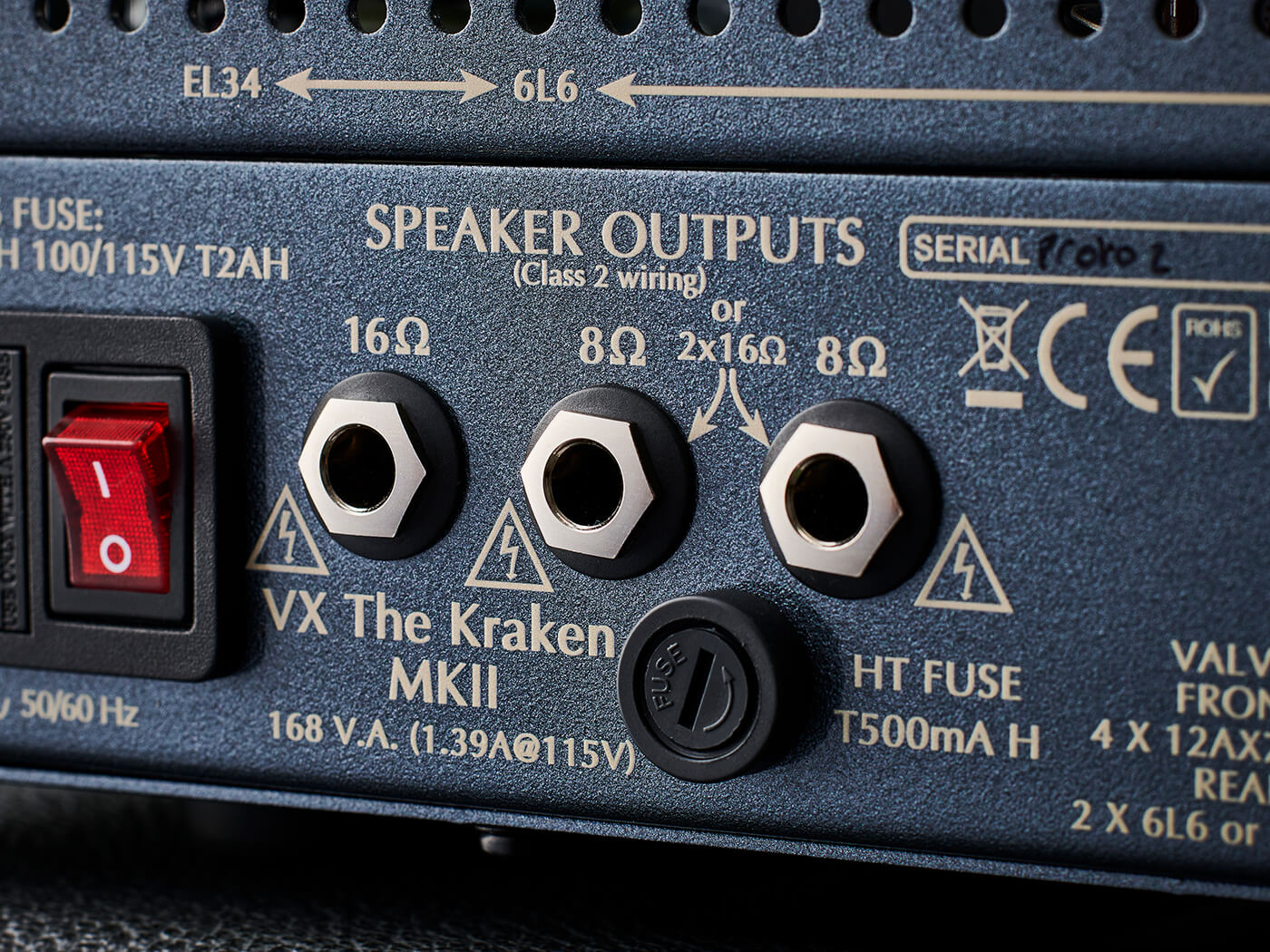 MKII rear speaker outputs