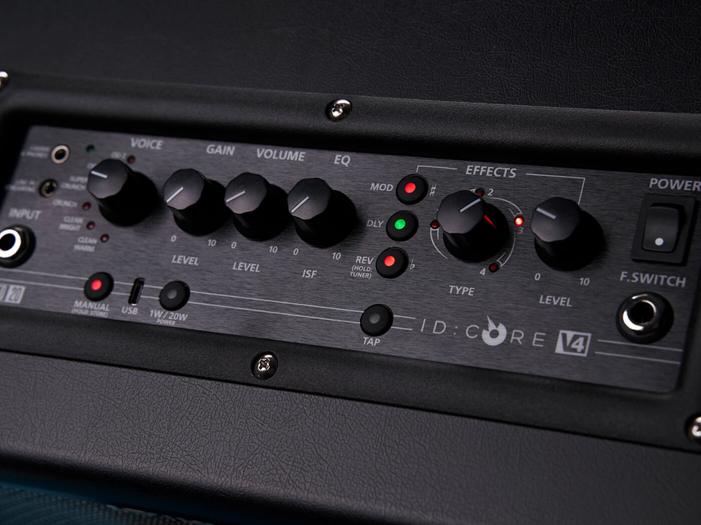 The ID:Core V4’s control panel, photo by Adam Gasson