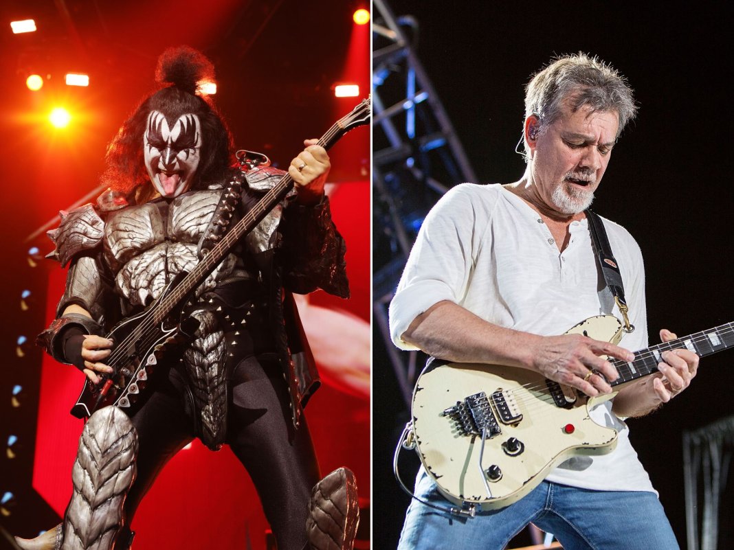 “I said, 'Eddie, you can't go up on stage. This thing's out of tune.' He  goes, 'I'll show you'”: Gene Simmons recalls a backstage moment with Eddie  Van Halen