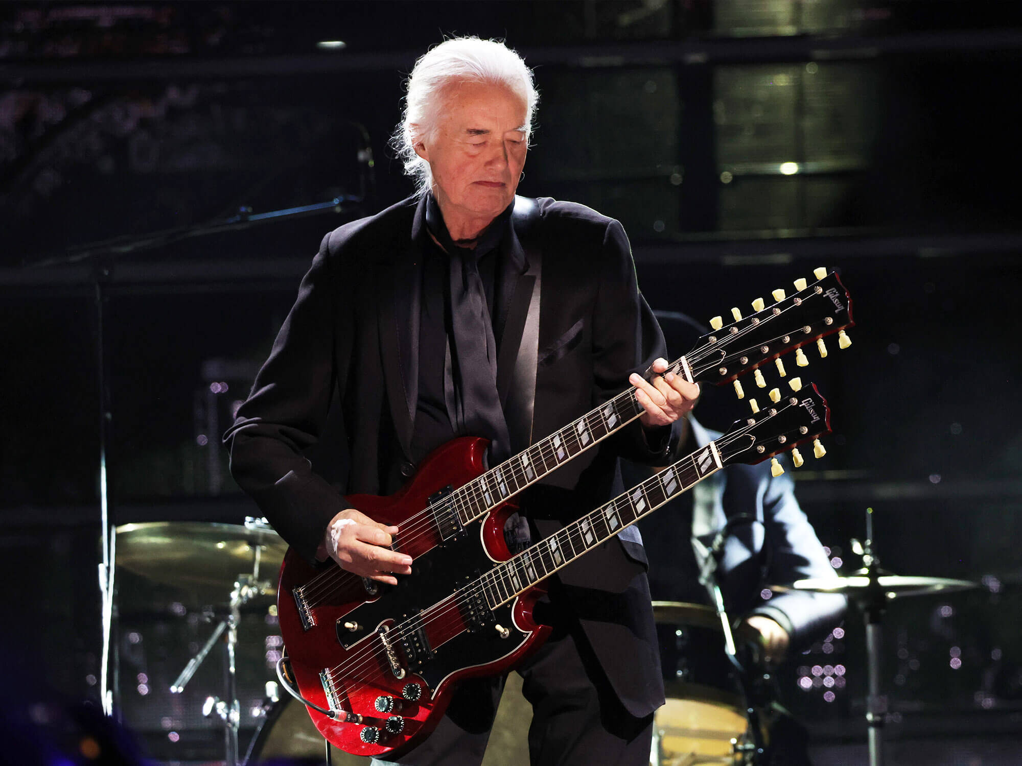 Jimmy Page performing live
