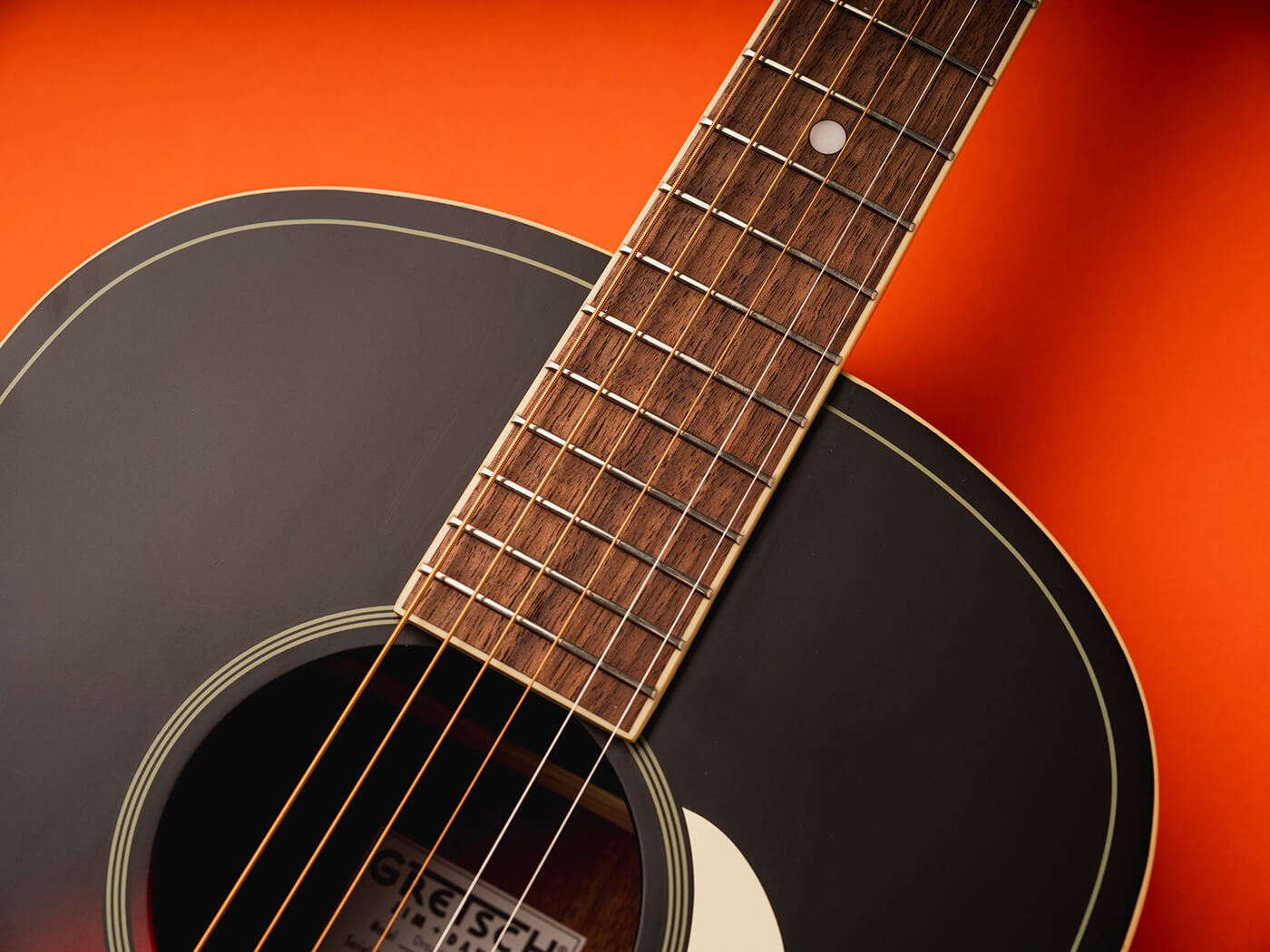 Gretsch Jim Dandy Dreadnought acoustic guitar, image by Adam Gasson